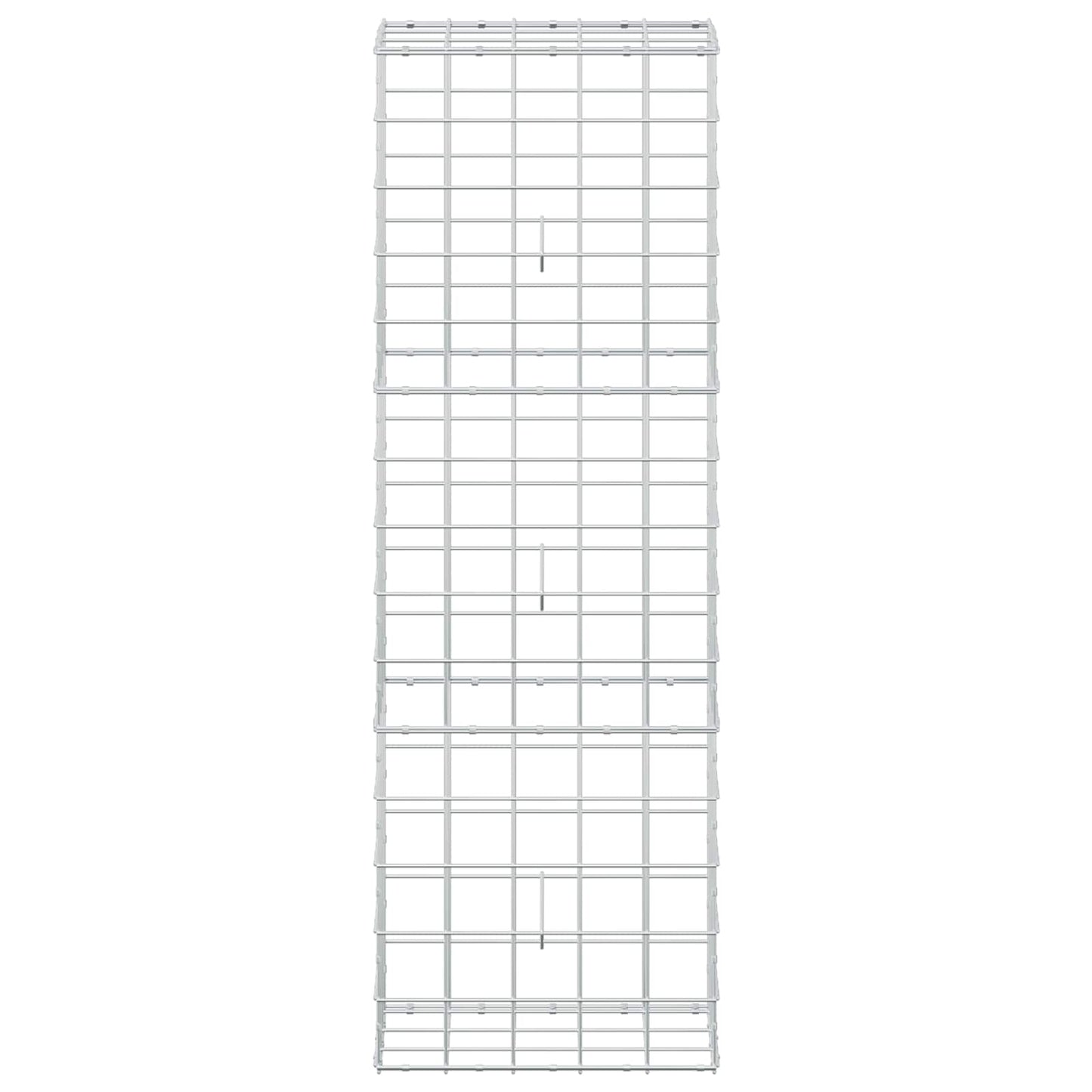 vidaXL Γκαμπιόν με σύρμα 3,5 mm και πλέγμα 10x10 cm 50x30x150 εκ