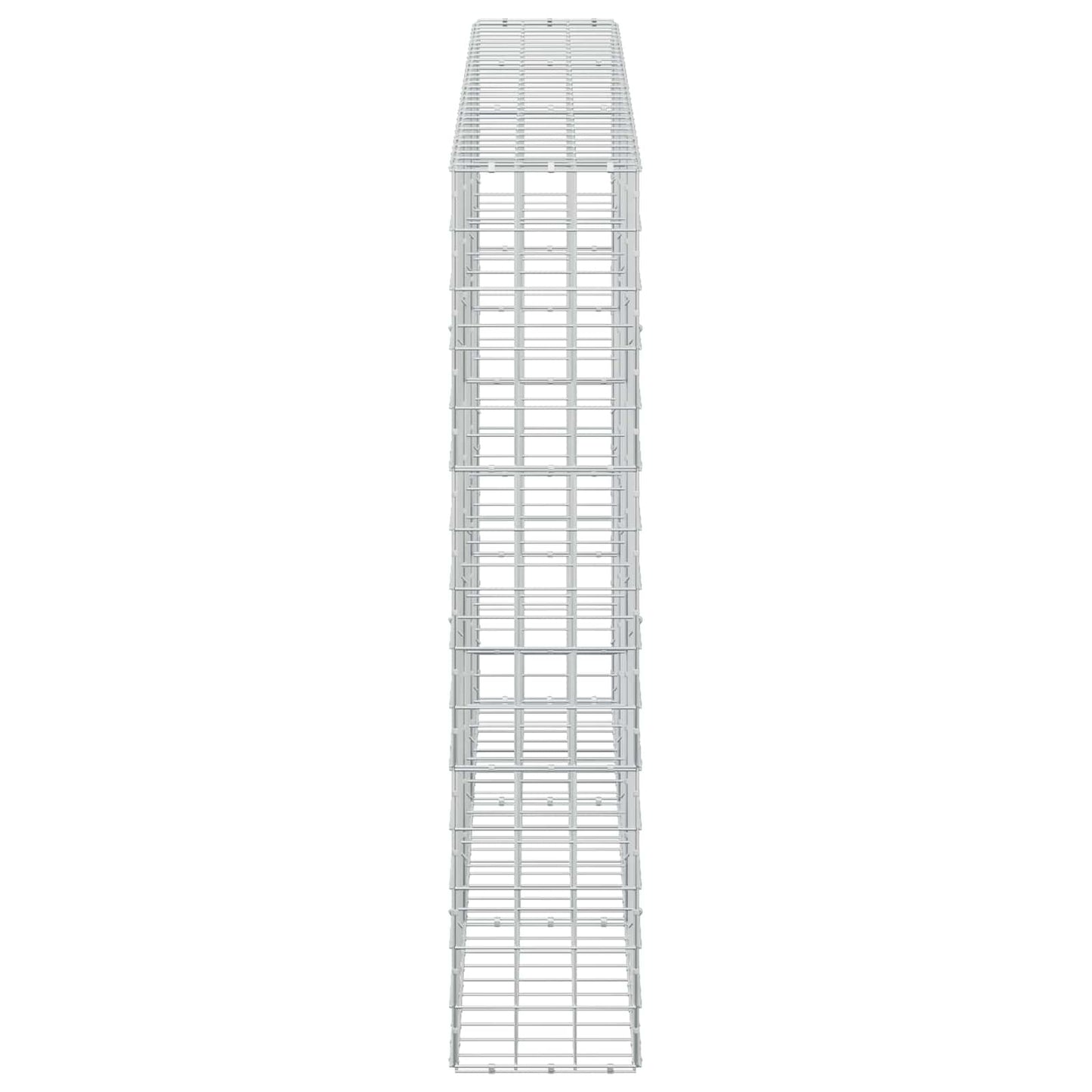 vidaXL Γκαμπιόν με σύρμα 3,5 mm και πλέγμα 10x10 cm 300x30x150 εκ
