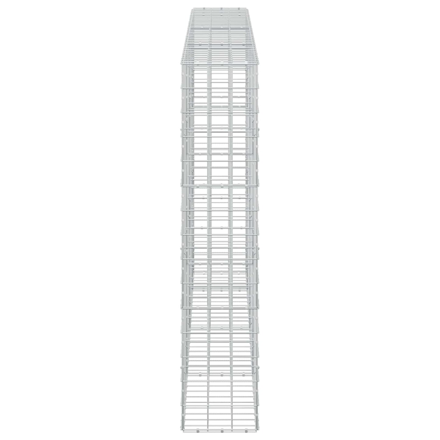 vidaXL Γκαμπιόν με σύρμα 3,5 mm και πλέγμα 10x10 cm 350x30x150 εκ.