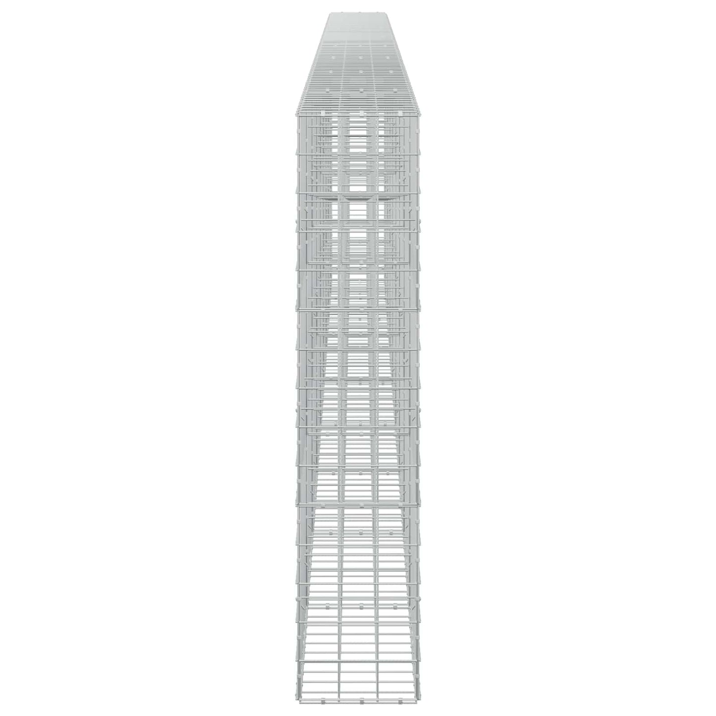 vidaXL Γκαμπιόν με σύρμα 3,5 mm και πλέγμα 10x10 cm 850x30x150 εκ