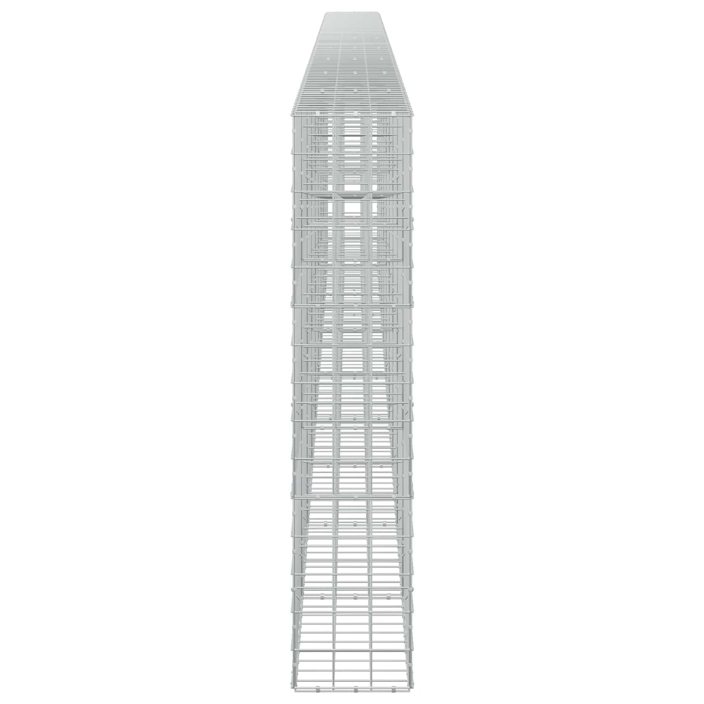 vidaXL Γκαμπιόν με σύρμα 3,5 mm και πλέγμα 10x10 cm 900x30x150 εκ