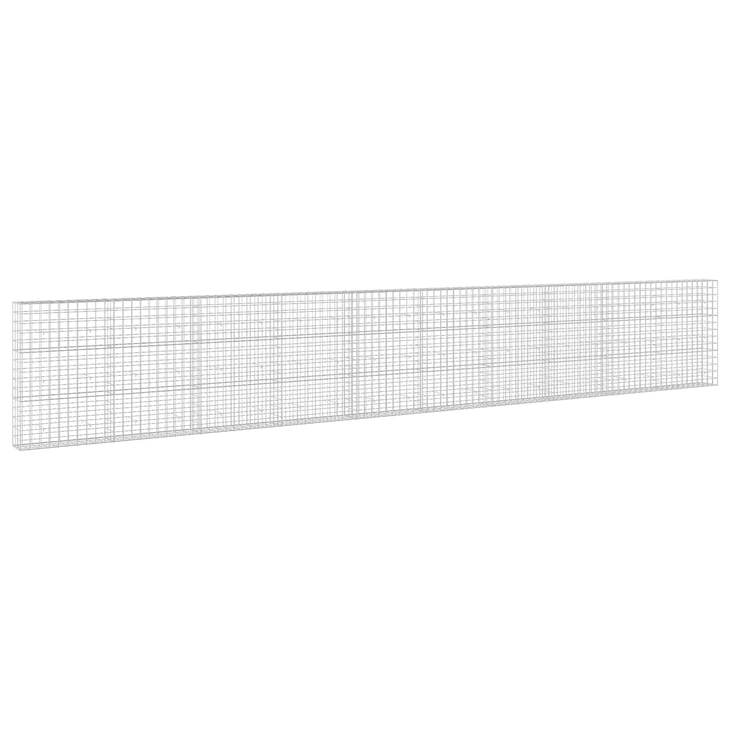 vidaXL Γκαμπιόν με σύρμα 3,5 mm και πλέγμα 10x10 cm 1000x30x150 εκ.