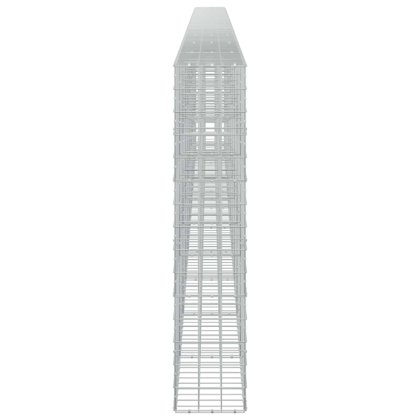 vidaXL Γκαμπιόν με σύρμα 3,5 mm και πλέγμα 10x10 cm 1000x30x150 εκ.