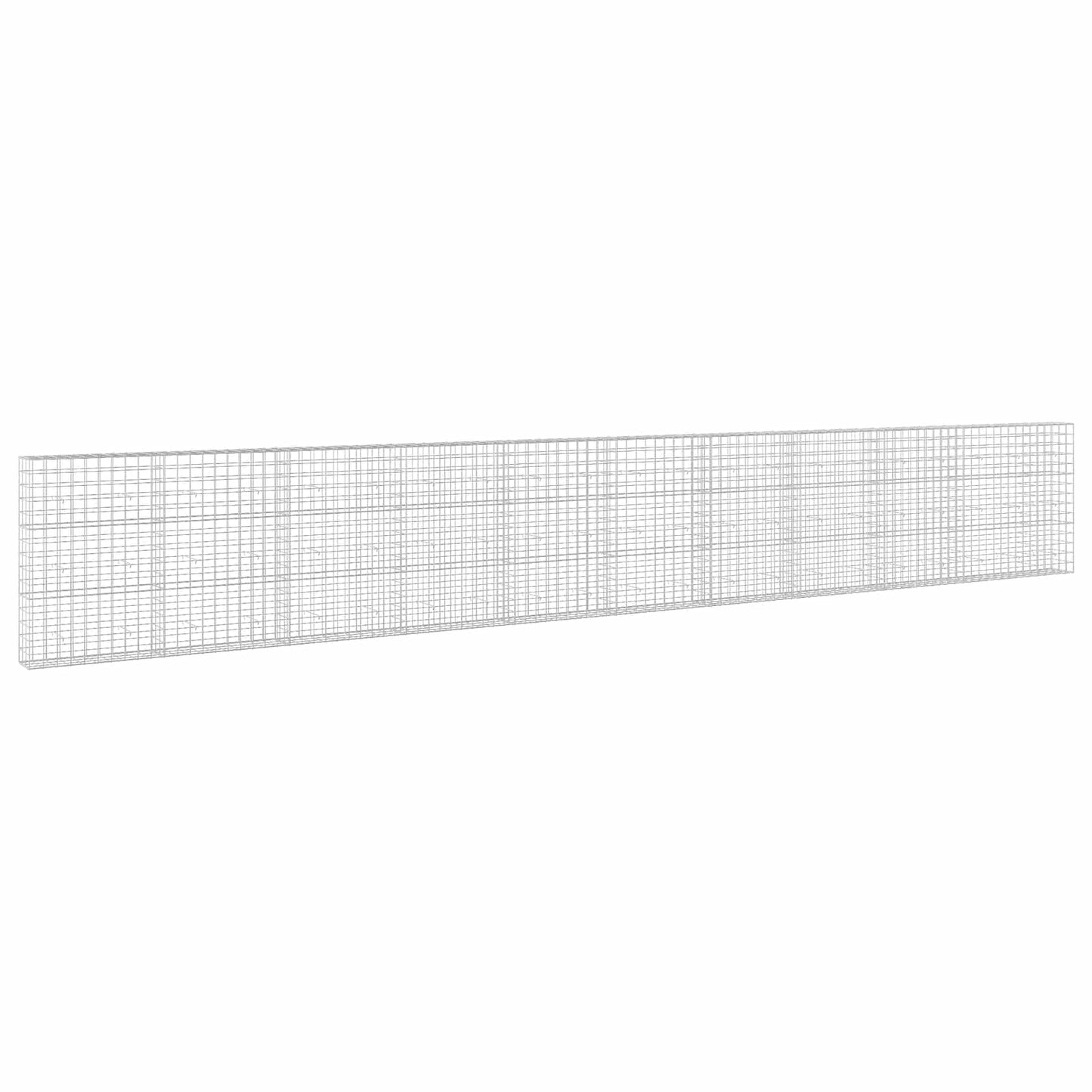 vidaXL Γκαμπιόν με σύρμα 3,5 mm και πλέγμα 10x10 cm 1050x30x150 εκ.