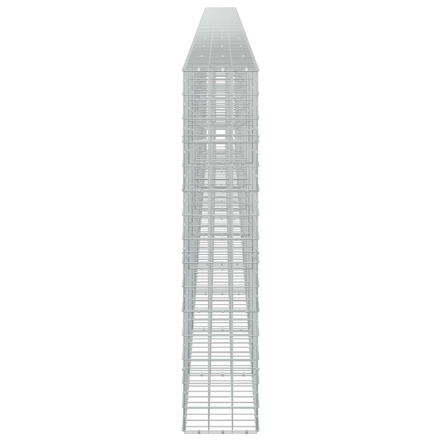vidaXL Γκαμπιόν με σύρμα 3,5 mm και πλέγμα 10x10 cm 1050x30x150 εκ.