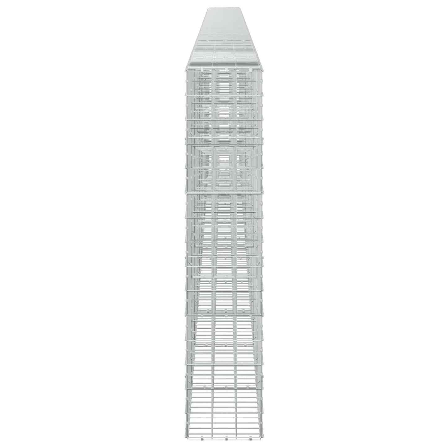 vidaXL Γκαμπιόν με σύρμα 3,5 mm και πλέγμα 10x10 cm 1150x30x150 εκ