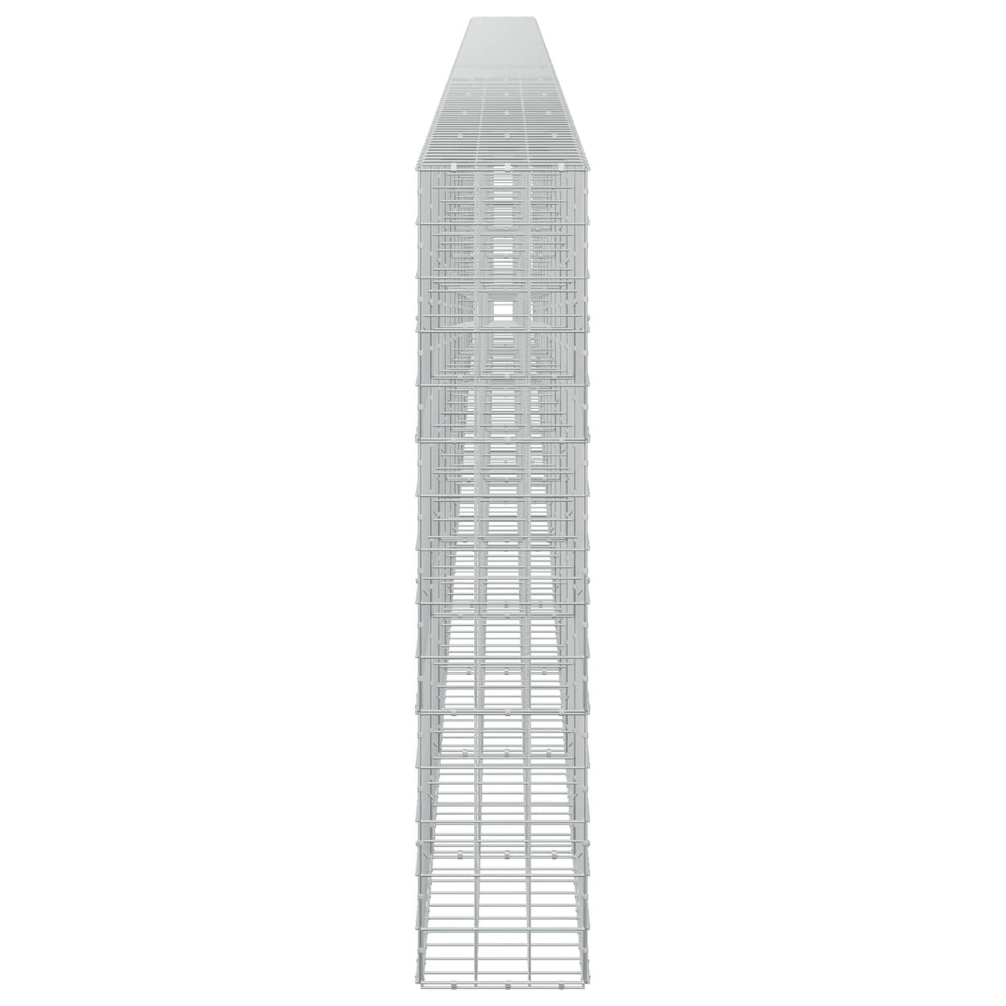 vidaXL Γκαμπιόν με σύρμα 3,5 mm και πλέγμα 10x10 cm 1200x30x150 εκ