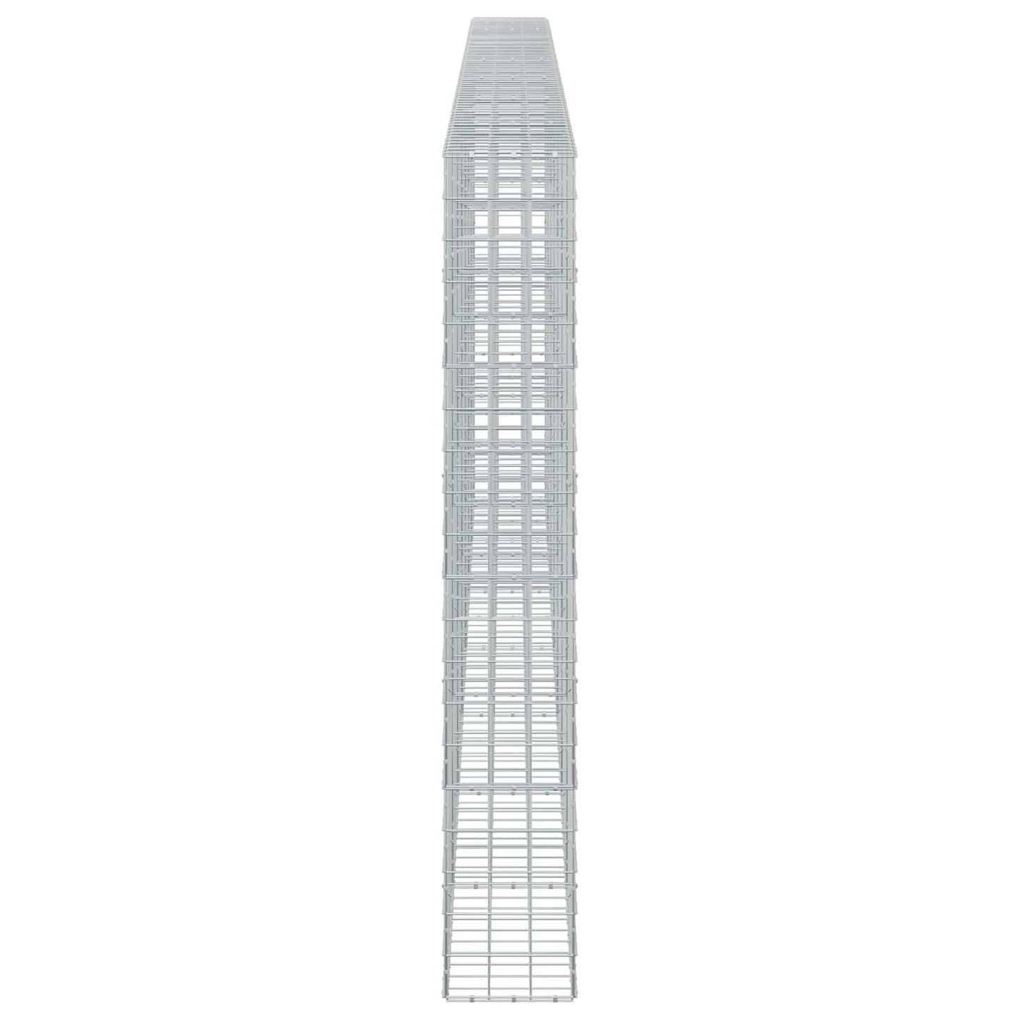 vidaXL Γκαμπιόν με σύρμα 3,5 mm και πλέγμα 10x10 cm 700x30x200 εκ.