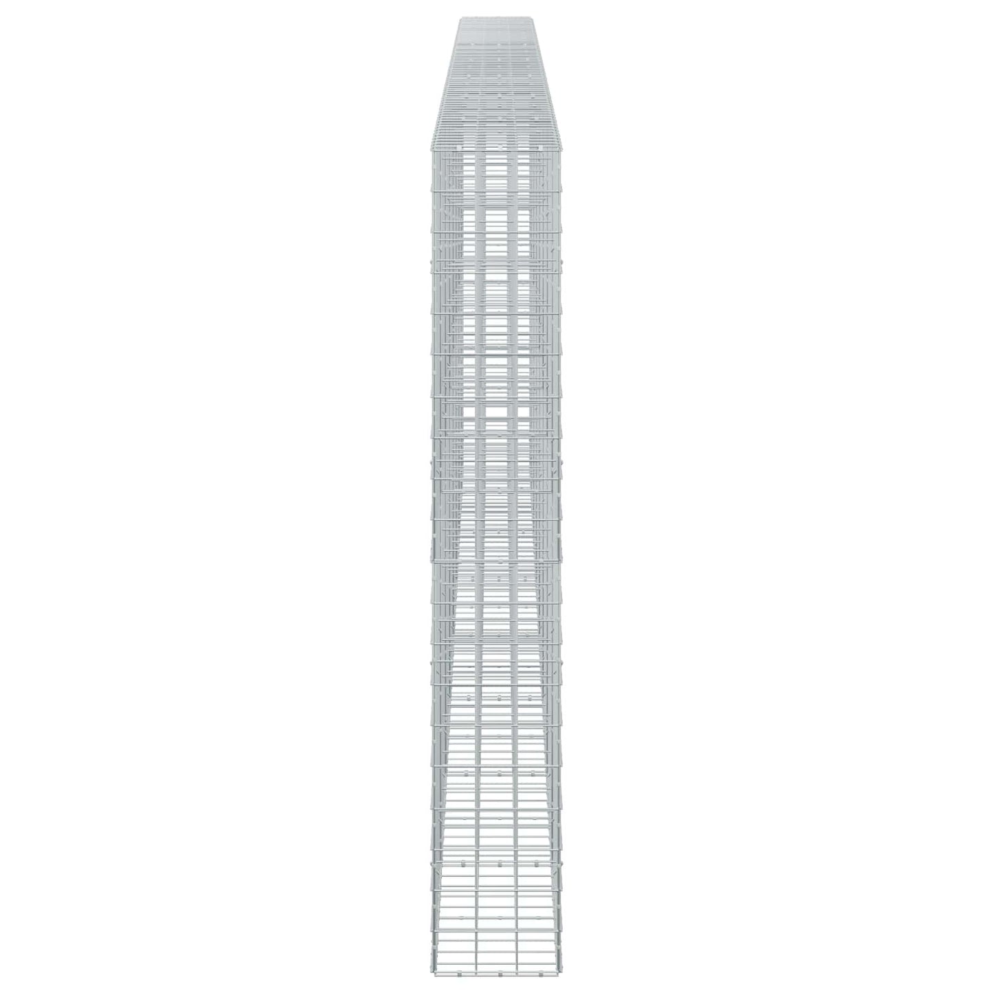 vidaXL Γκαμπιόν με σύρμα 3,5 mm και πλέγμα 10x10 cm 750x30x200 εκ