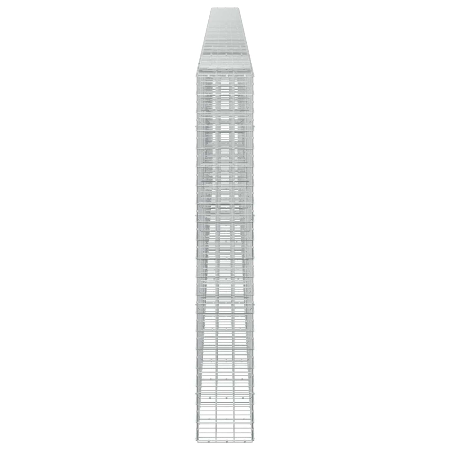 vidaXL Γκαμπιόν με σύρμα 3,5 mm και πλέγμα 10x10 cm 1150x30x200 εκ