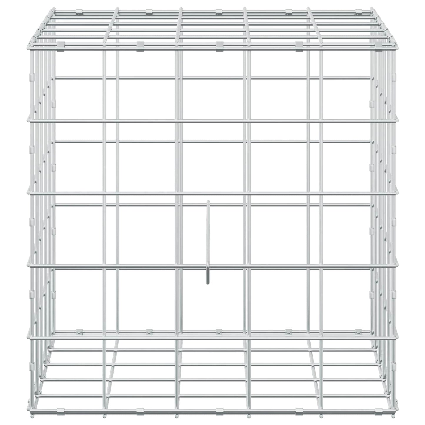 vidaXL Γκαμπιόν με σύρμα 3,5 mm και πλέγμα 10x10 cm 50x50x50 εκ.