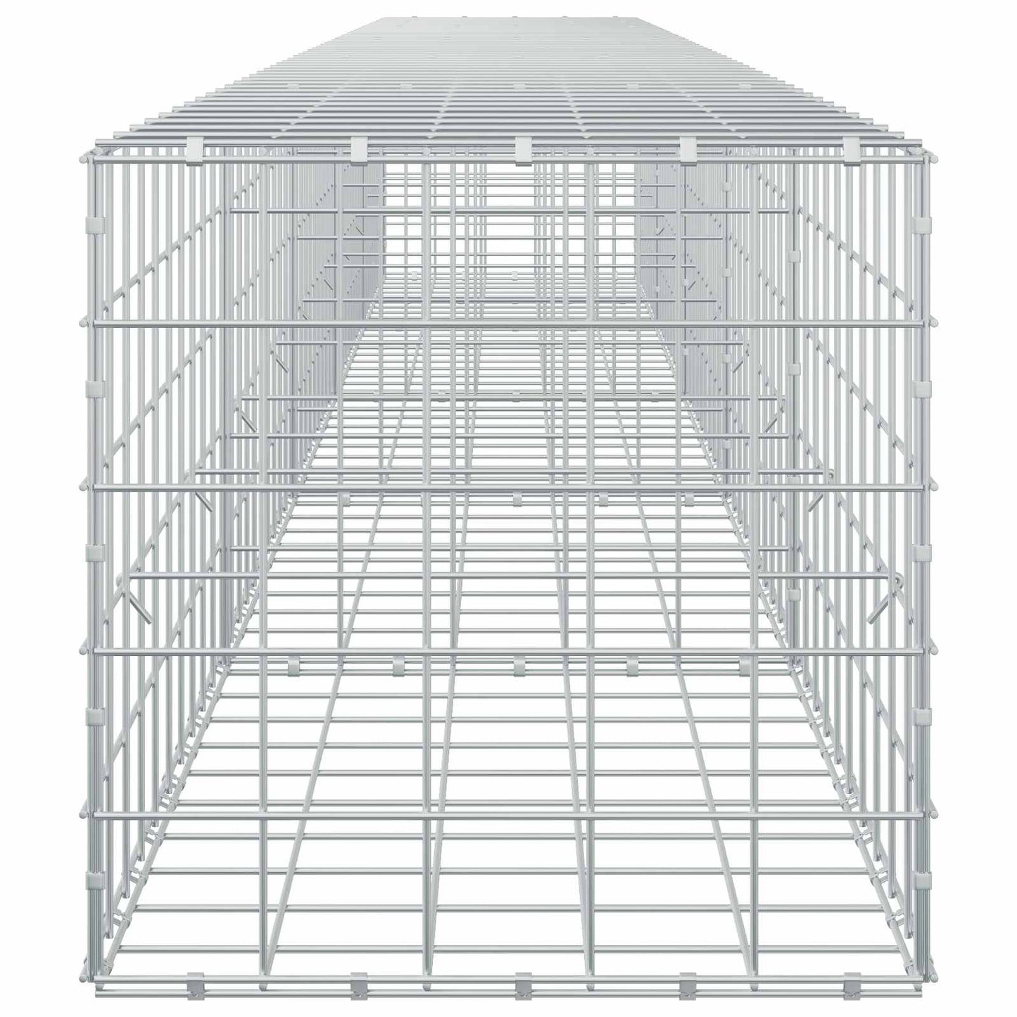 vidaXL Γκαμπιόν με σύρμα 3,5 mm και πλέγμα 10x10 cm 500x50x50 εκ