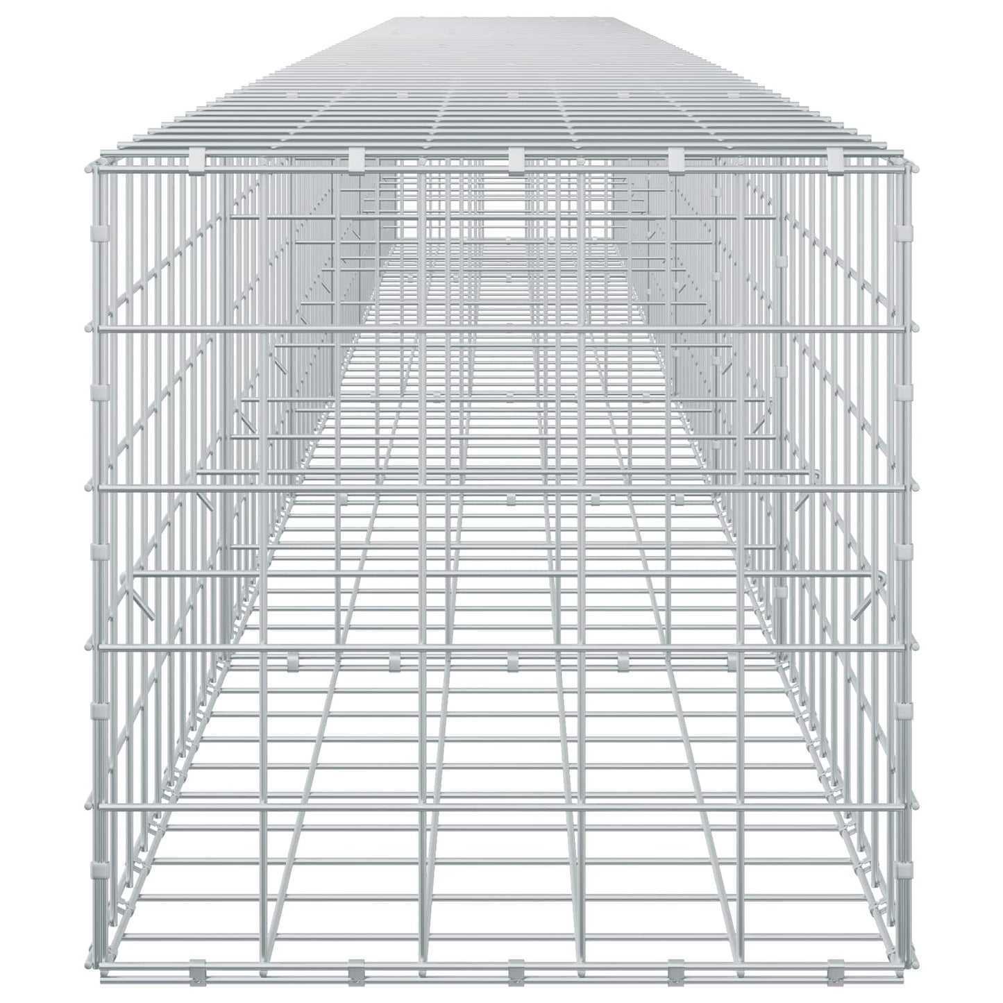 vidaXL Γκαμπιόν με σύρμα 3,5 mm και πλέγμα 10x10 cm 600x50x50 εκ