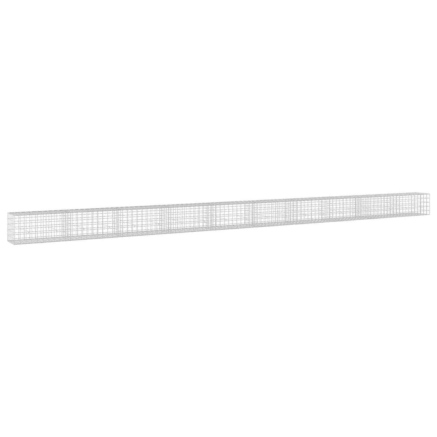 vidaXL Γκαμπιόν με σύρμα 3,5 mm και πλέγμα 10x10 cm 1000x50x50 εκ.