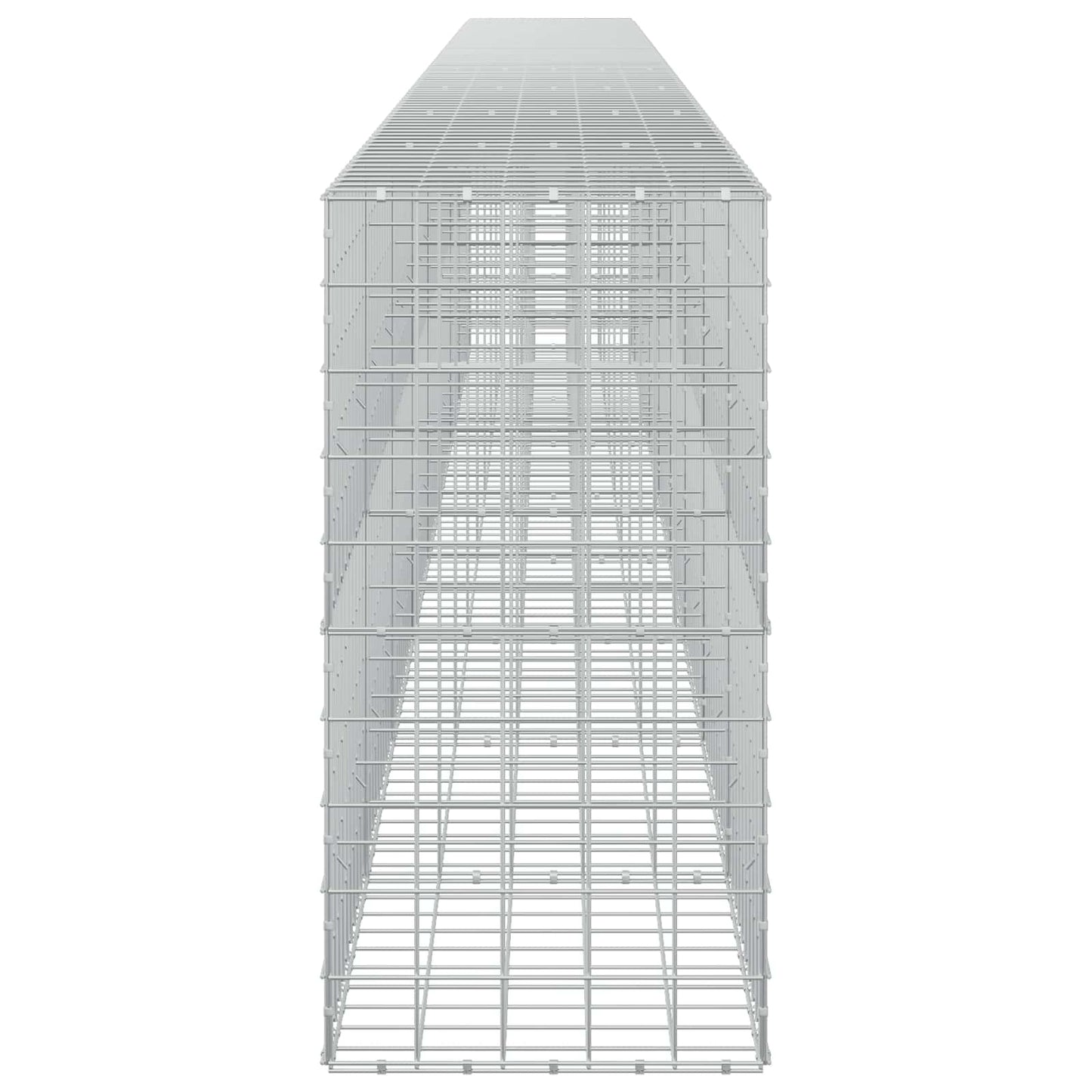 vidaXL Γκαμπιόν με σύρμα 3,5 mm και πλέγμα 10x10 cm 850x50x100 εκ