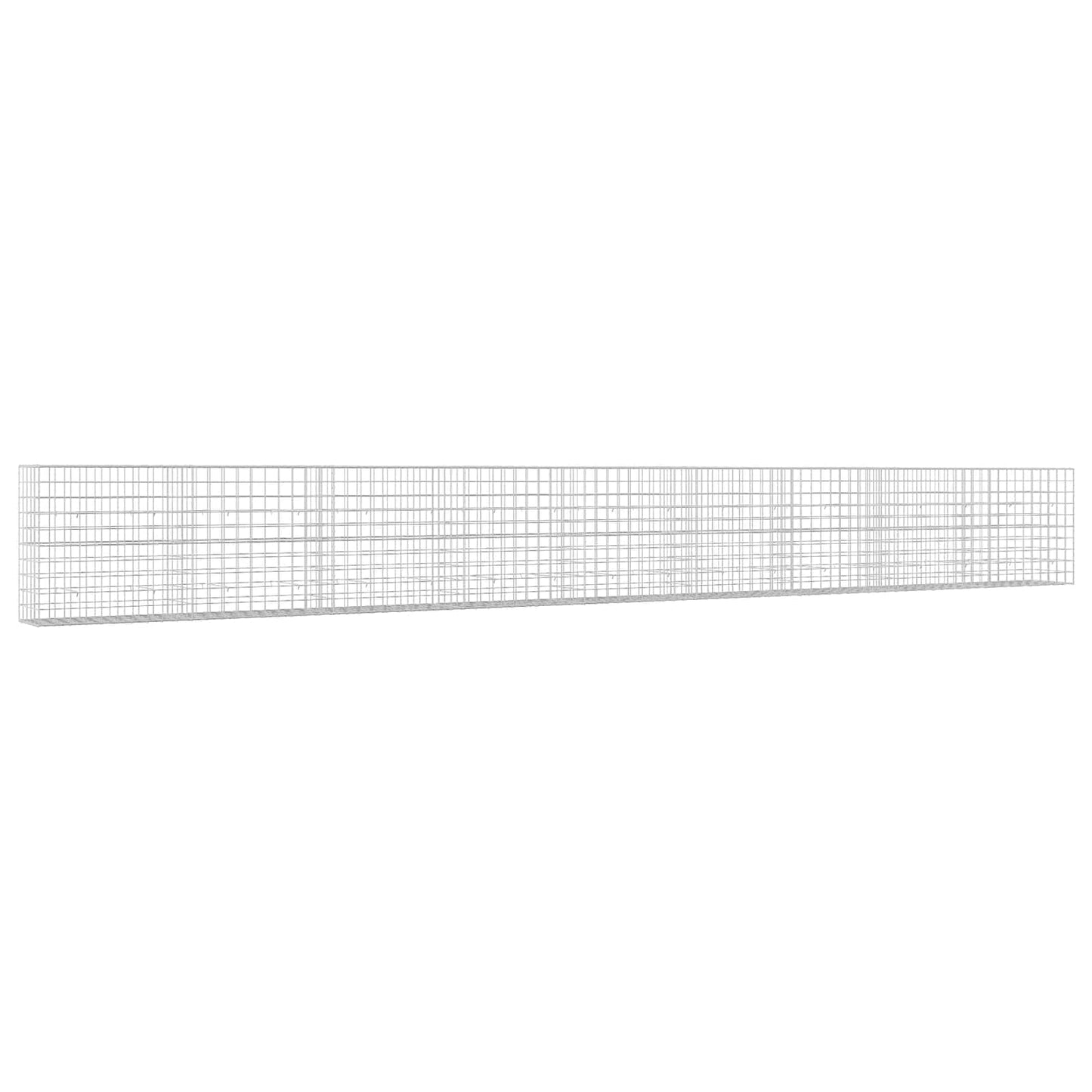 vidaXL Γκαμπιόν με σύρμα 3,5 mm και πλέγμα 10x10 cm 900x50x100 εκ