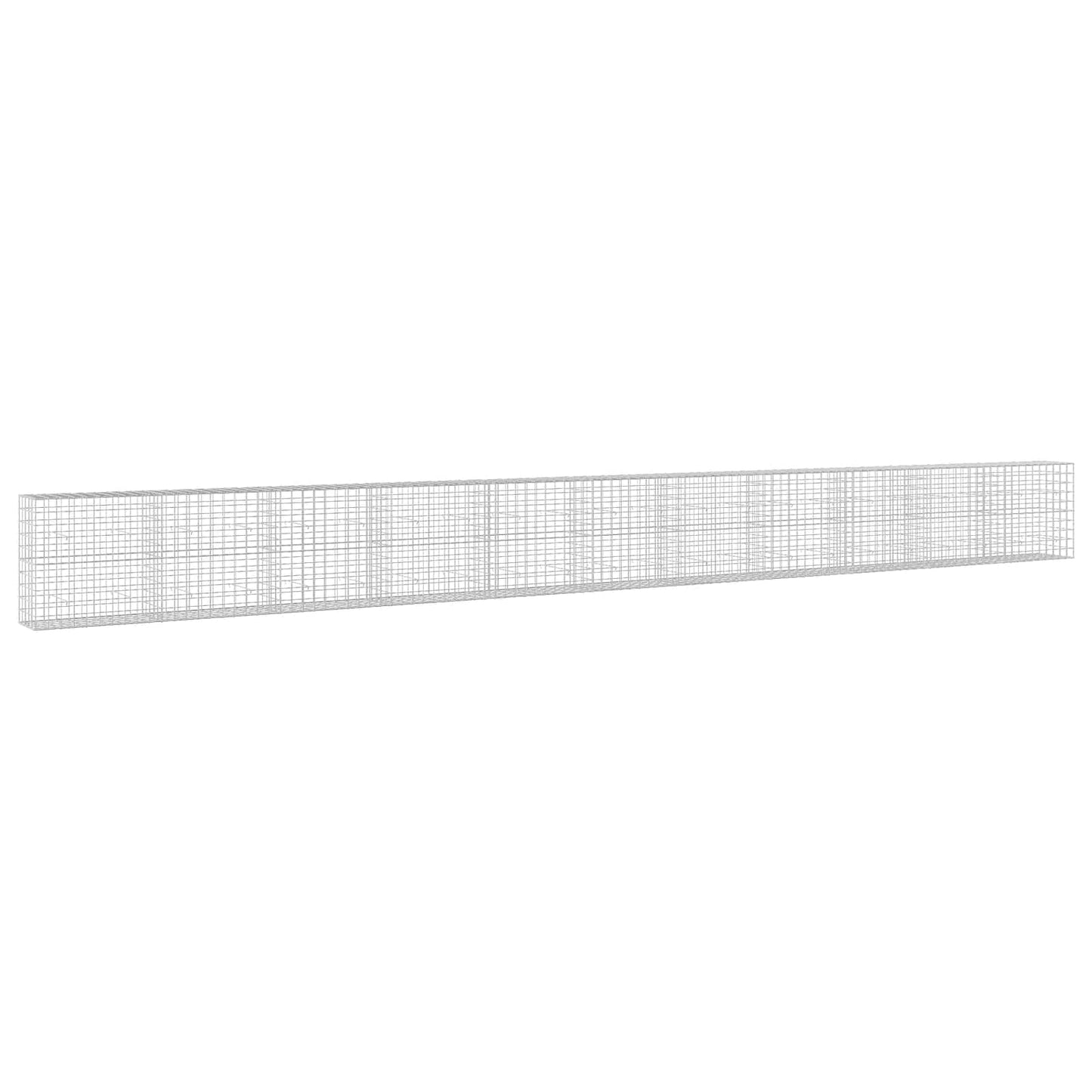 vidaXL Γκαμπιόν με σύρμα 3,5 mm και πλέγμα 10x10 cm 1100x50x100 εκ.