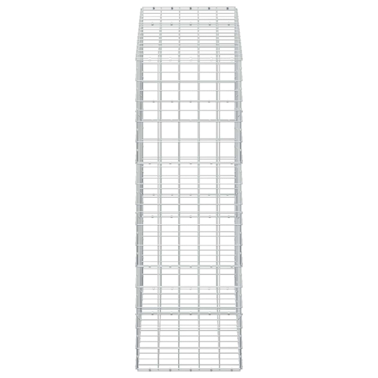 vidaXL Γκαμπιόν με σύρμα 3,5 mm και πλέγμα 10x10 cm 150x50x150 εκ