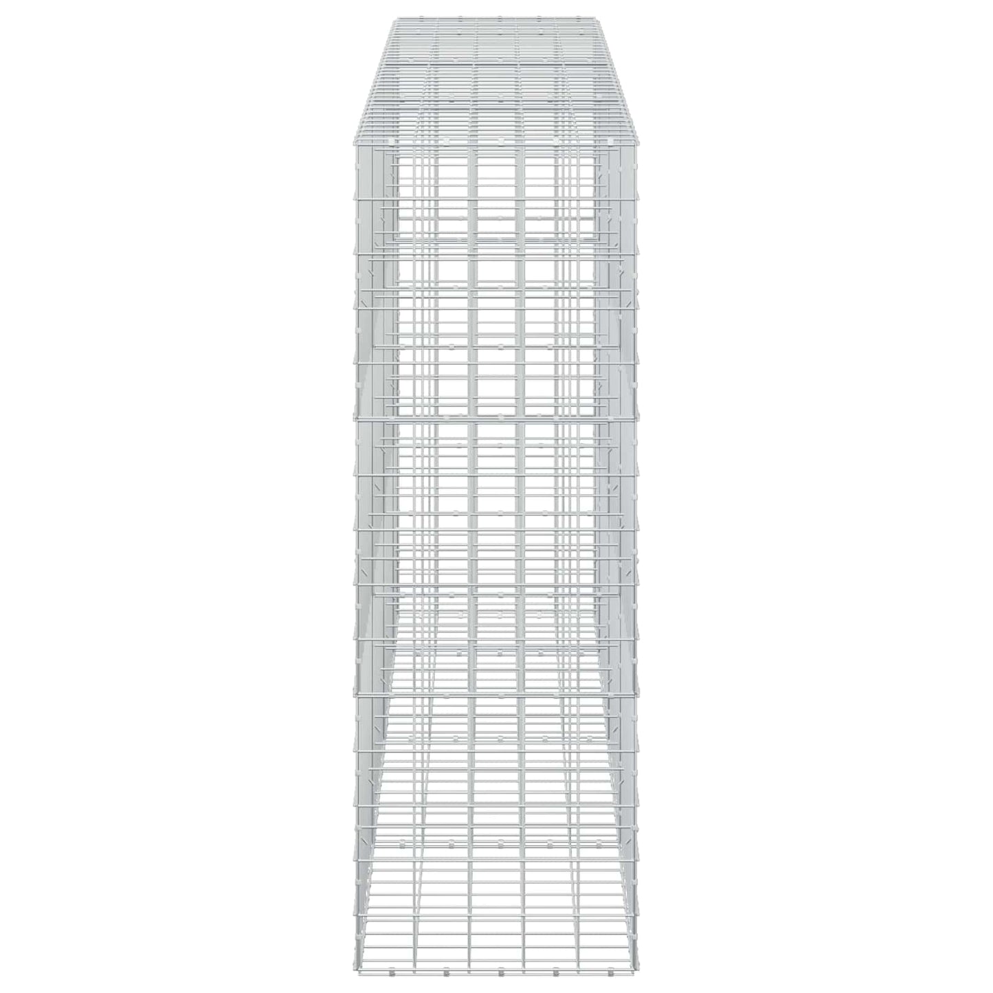 vidaXL Γκαμπιόν με σύρμα 3,5 mm και πλέγμα 10x10 cm 350x50x150 εκ