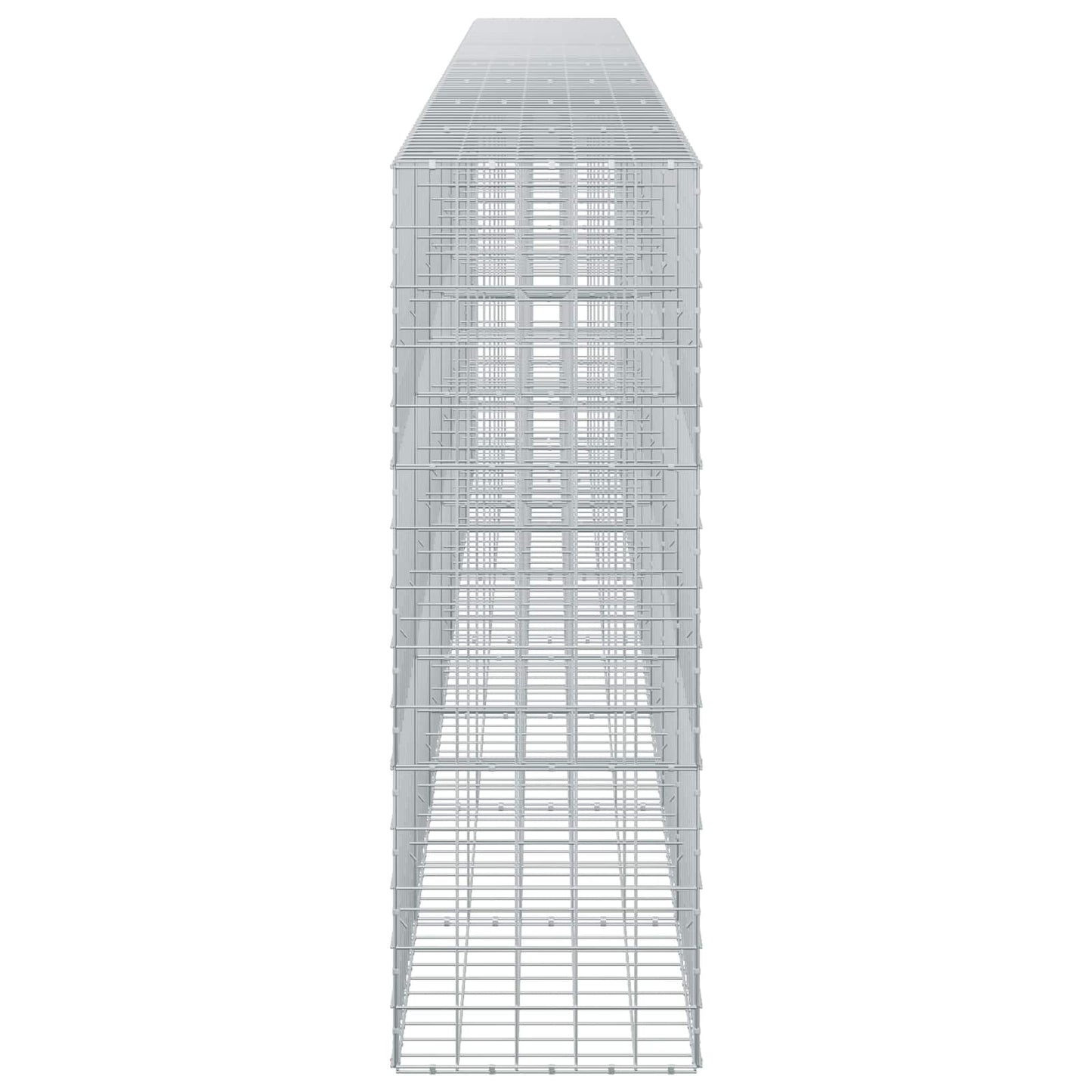 vidaXL Γκαμπιόν με σύρμα 3,5 mm και πλέγμα 10x10 cm 800x50x150 εκ.