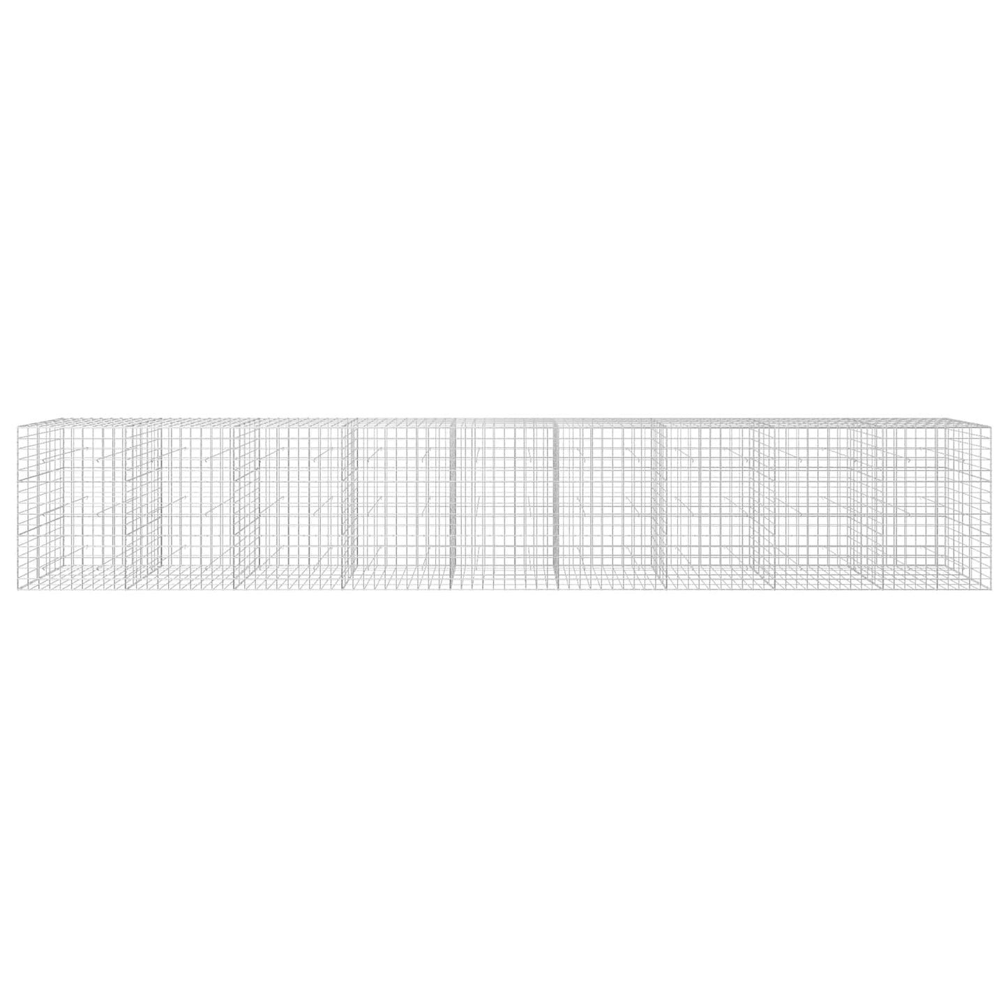 vidaXL Γκαμπιόν με σύρμα 3,5 mm και πλέγμα 10x10 cm 900x50x150 εκ