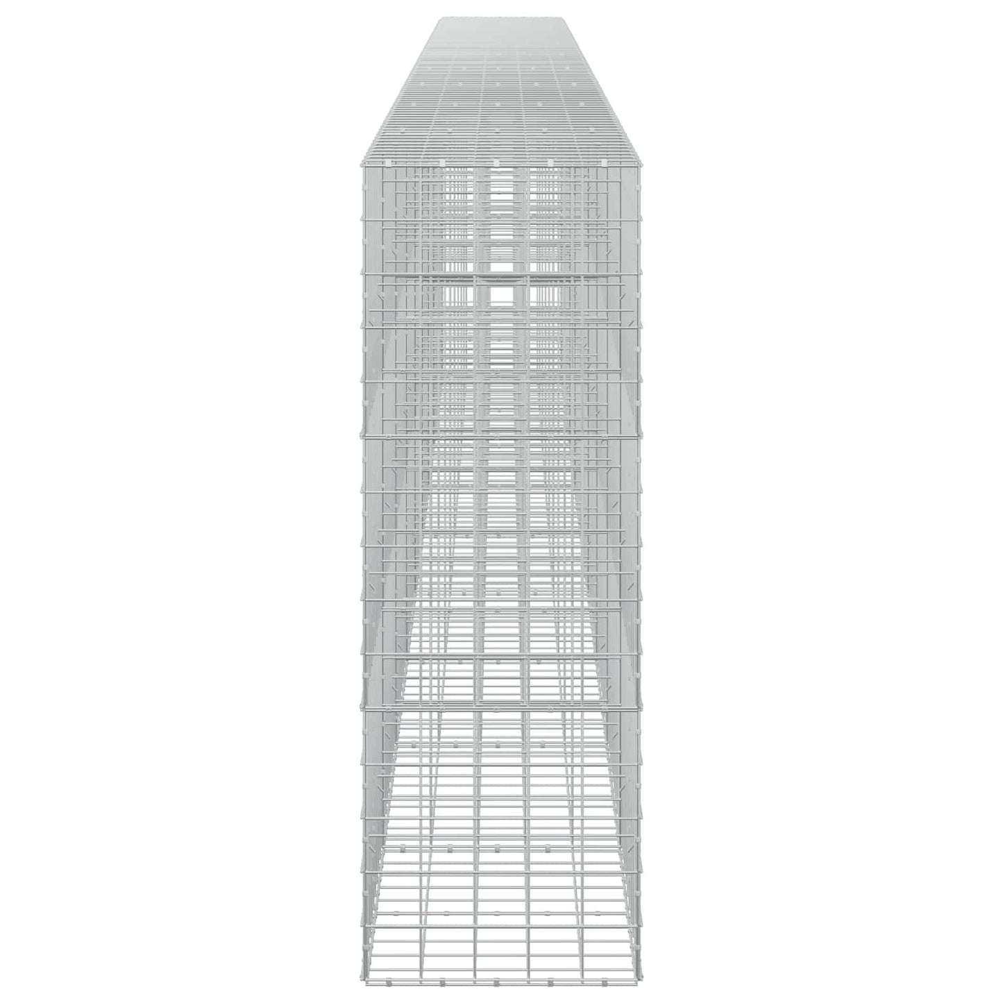 vidaXL Γκαμπιόν με σύρμα 3,5 mm και πλέγμα 10x10 cm 900x50x150 εκ