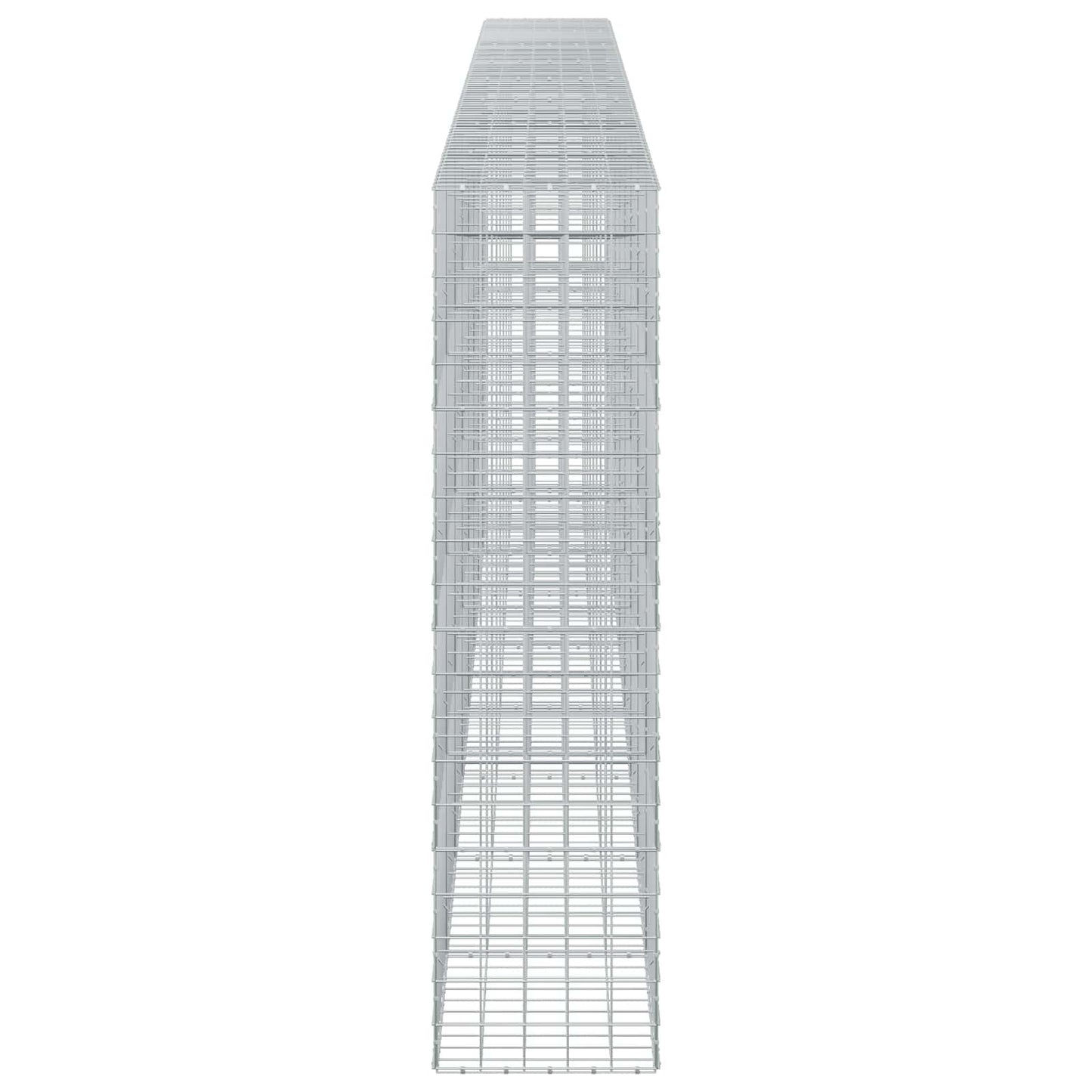 vidaXL Γκαμπιόν με σύρμα 3,5 mm και πλέγμα 10x10 cm 800x50x200 εκ