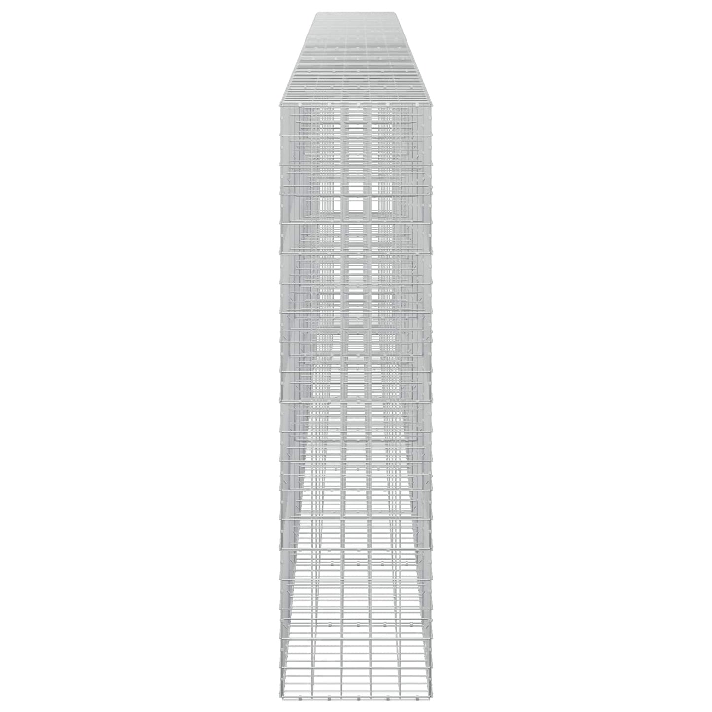 vidaXL Γκαμπιόν με σύρμα 3,5 mm και πλέγμα 10x10 cm 900x50x200 εκ