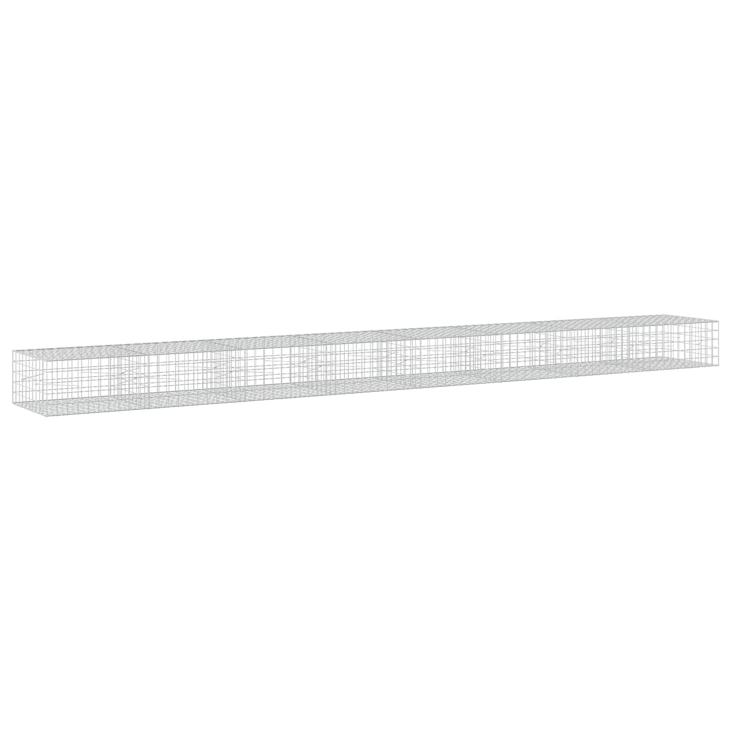 vidaXL Γκαμπιόν με σύρμα 3,5 mm και πλέγμα 10x10 cm 800x100x50 εκ.