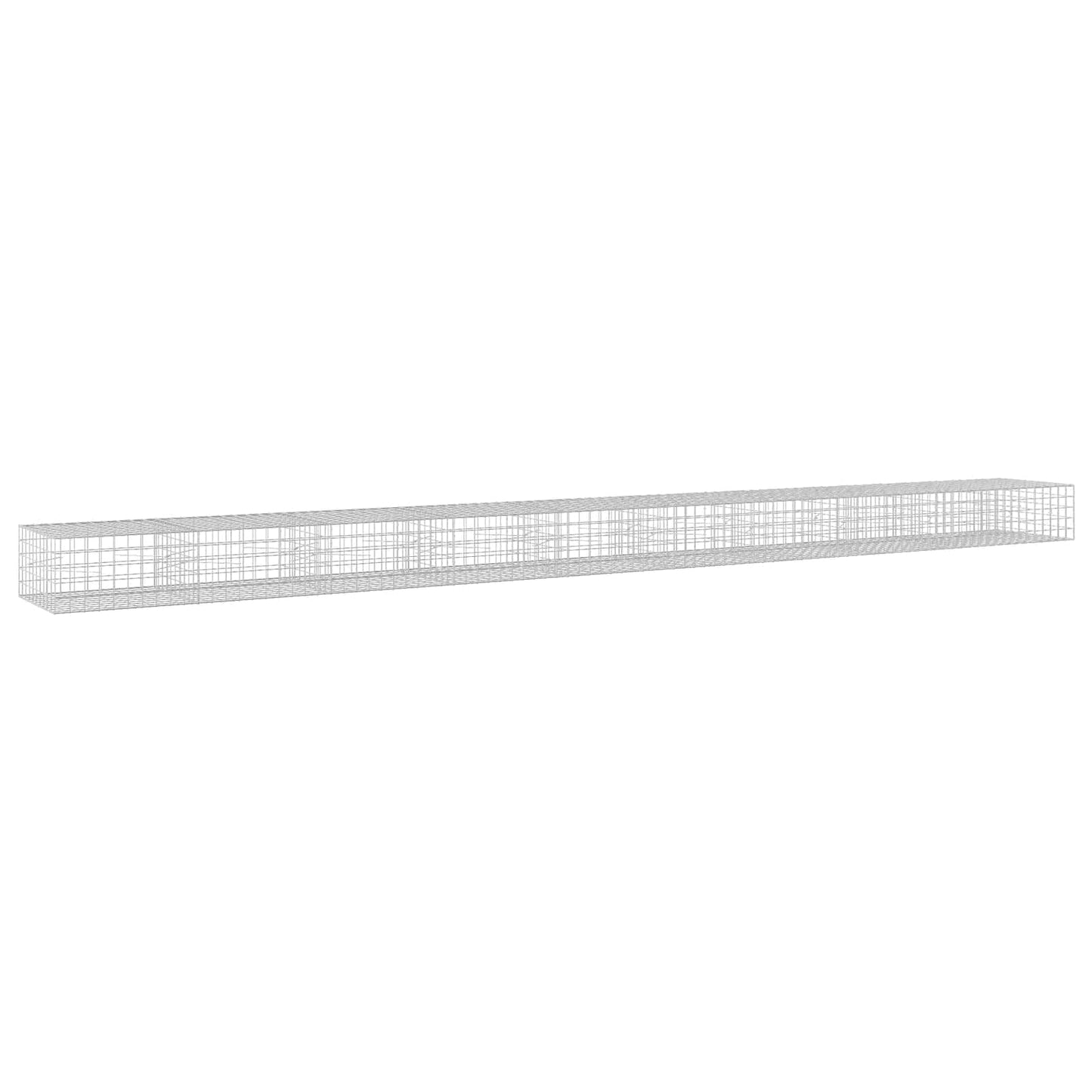 vidaXL Γκαμπιόν με σύρμα 3,5 mm και πλέγμα 10x10 cm 950x100x50 εκ