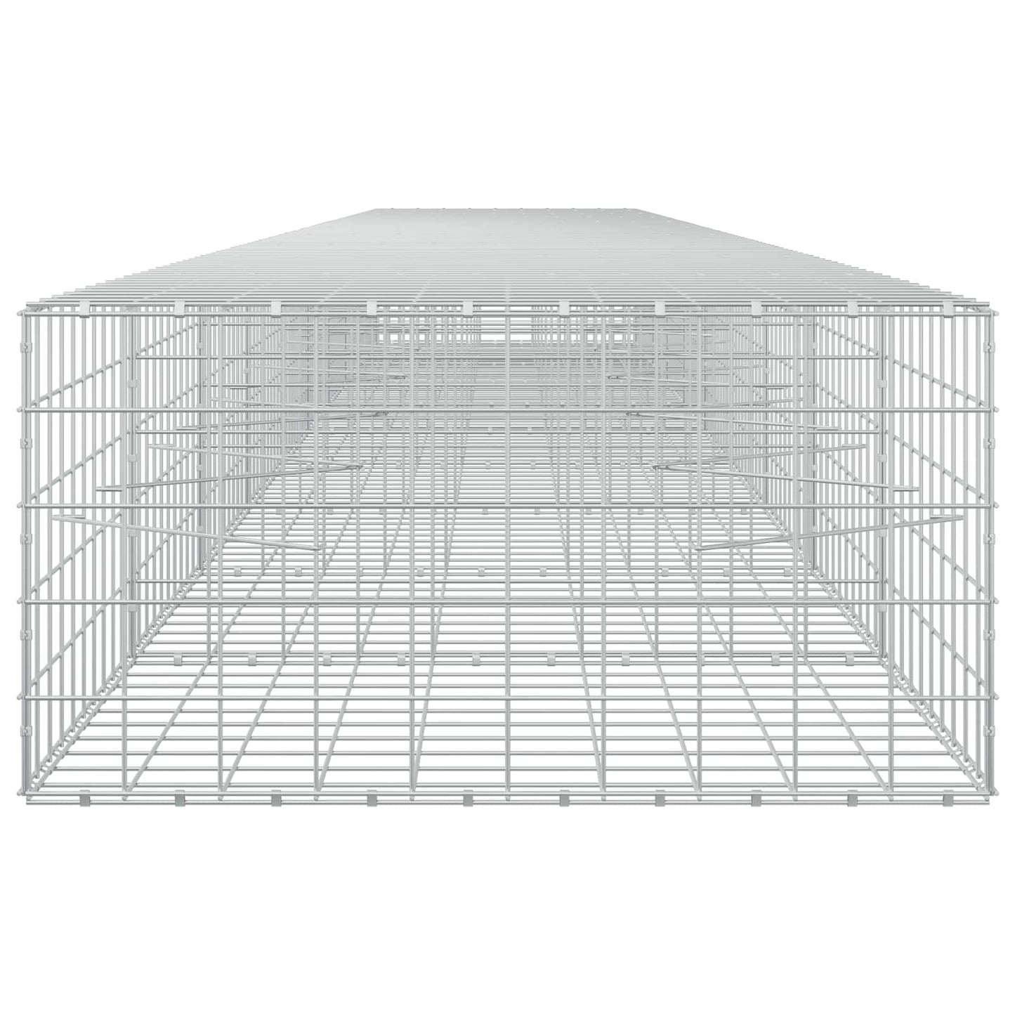 vidaXL Γκαμπιόν με σύρμα 3,5 mm και πλέγμα 10x10 cm 950x100x50 εκ
