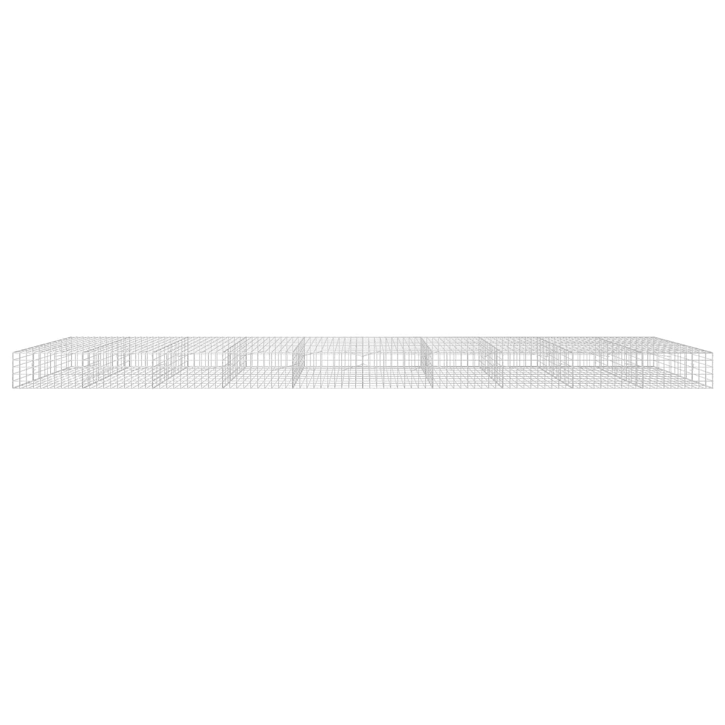 vidaXL Γκαμπιόν με σύρμα 3,5 mm και πλέγμα 10x10 cm 1000x100x50 εκ