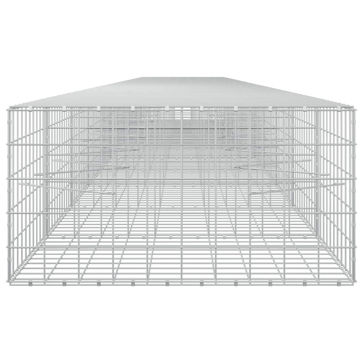vidaXL Γκαμπιόν με σύρμα 3,5 mm και πλέγμα 10x10 cm 1150x100x50 εκ.