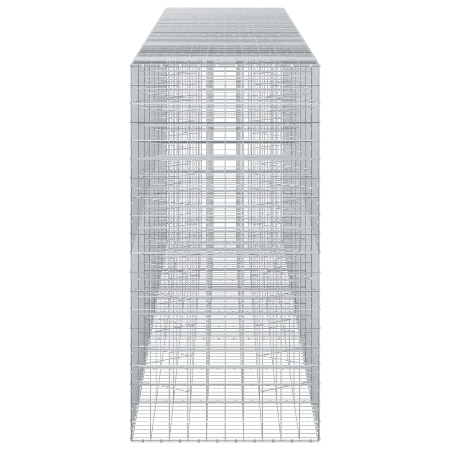 vidaXL Γκαμπιόν με σύρμα 3,5 mm και πλέγμα 10x10 cm 750x100x200 εκ.
