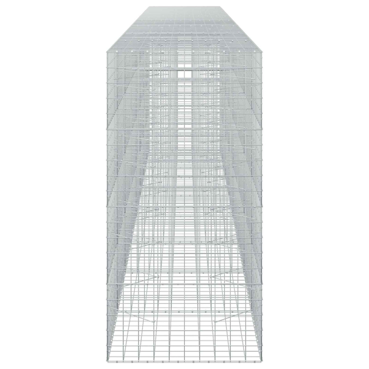 vidaXL Γκαμπιόν με σύρμα 3,5 mm και πλέγμα 10x10 cm 800x100x200 εκ
