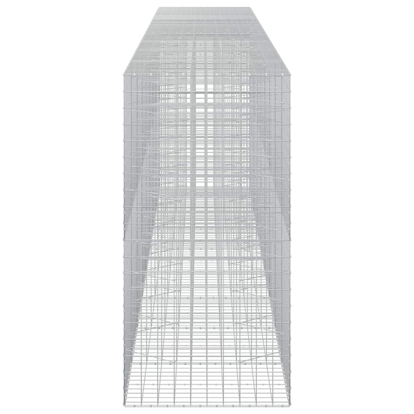 vidaXL Γκαμπιόν με σύρμα 3,5 mm και πλέγμα 10x10 cm 850x100x200 εκ