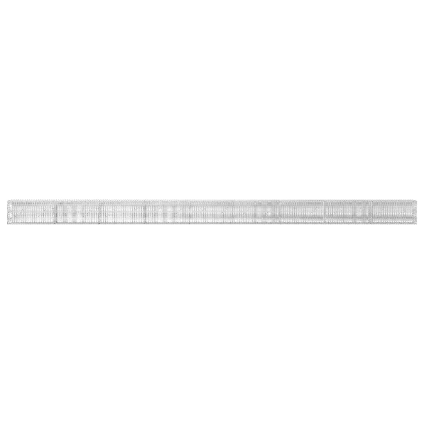vidaXL Γκαμπιόν με σύρμα 5 mm και πλέγμα 5x2,5 cm 900x10x50 εκ
