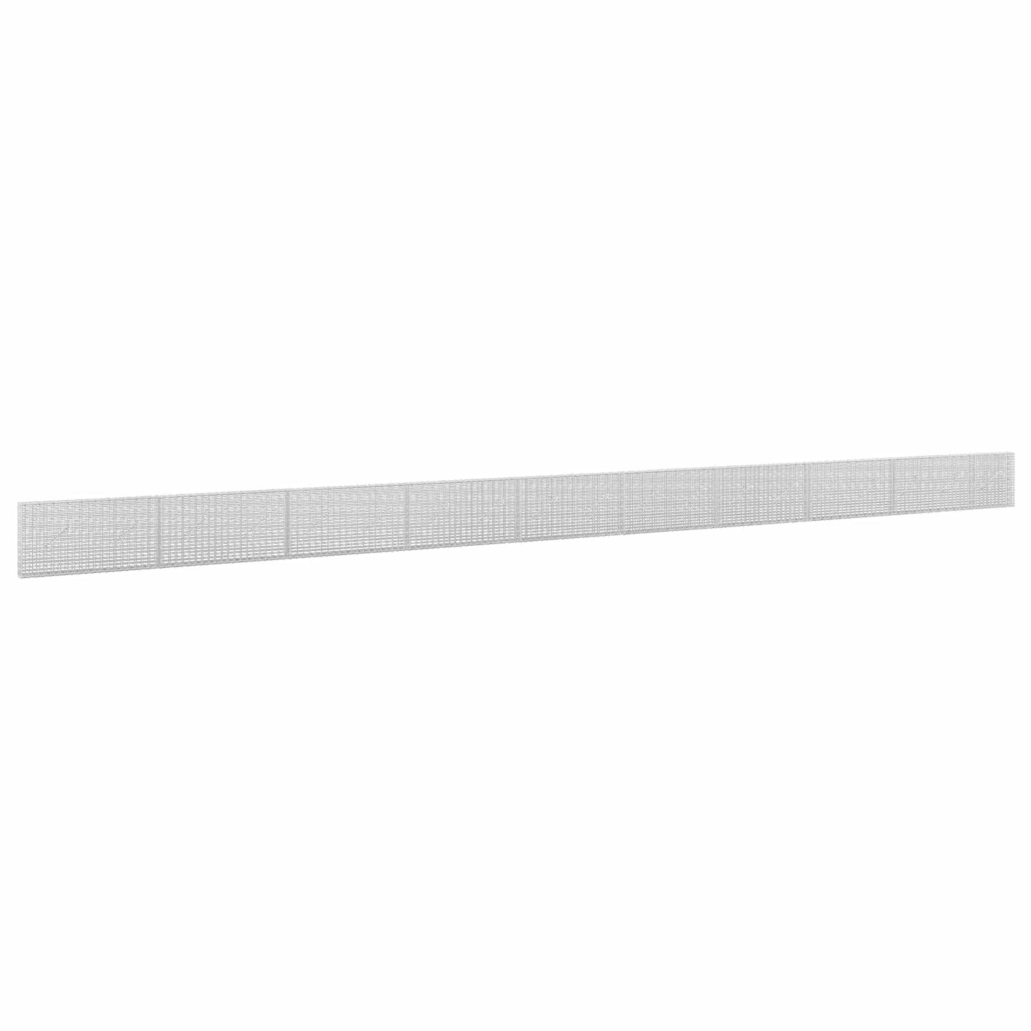 vidaXL Γκαμπιόν με σύρμα 5 mm και πλέγμα 5x2,5 cm 950x10x50 εκ