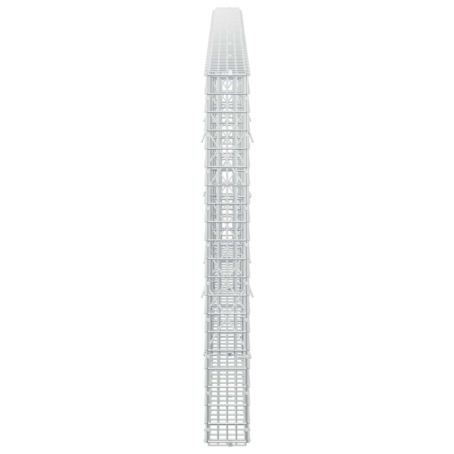 vidaXL Γκαμπιόν με σύρμα 5 mm και πλέγμα 5x2,5 cm 300x10x100 εκ