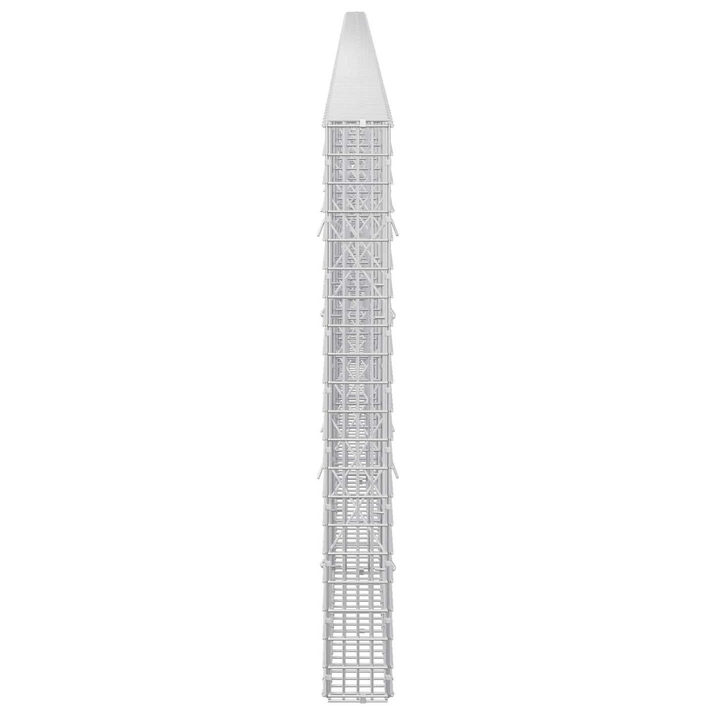 vidaXL Γκαμπιόν με σύρμα 5 mm και πλέγμα 5x2,5 cm 1150x10x100 εκ