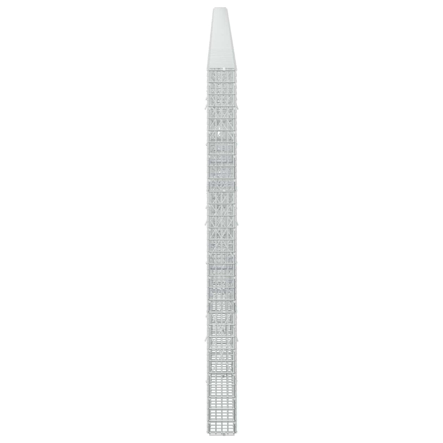 vidaXL Γκαμπιόν με σύρμα 5 mm και πλέγμα 5x2,5 cm 850x10x150 εκ