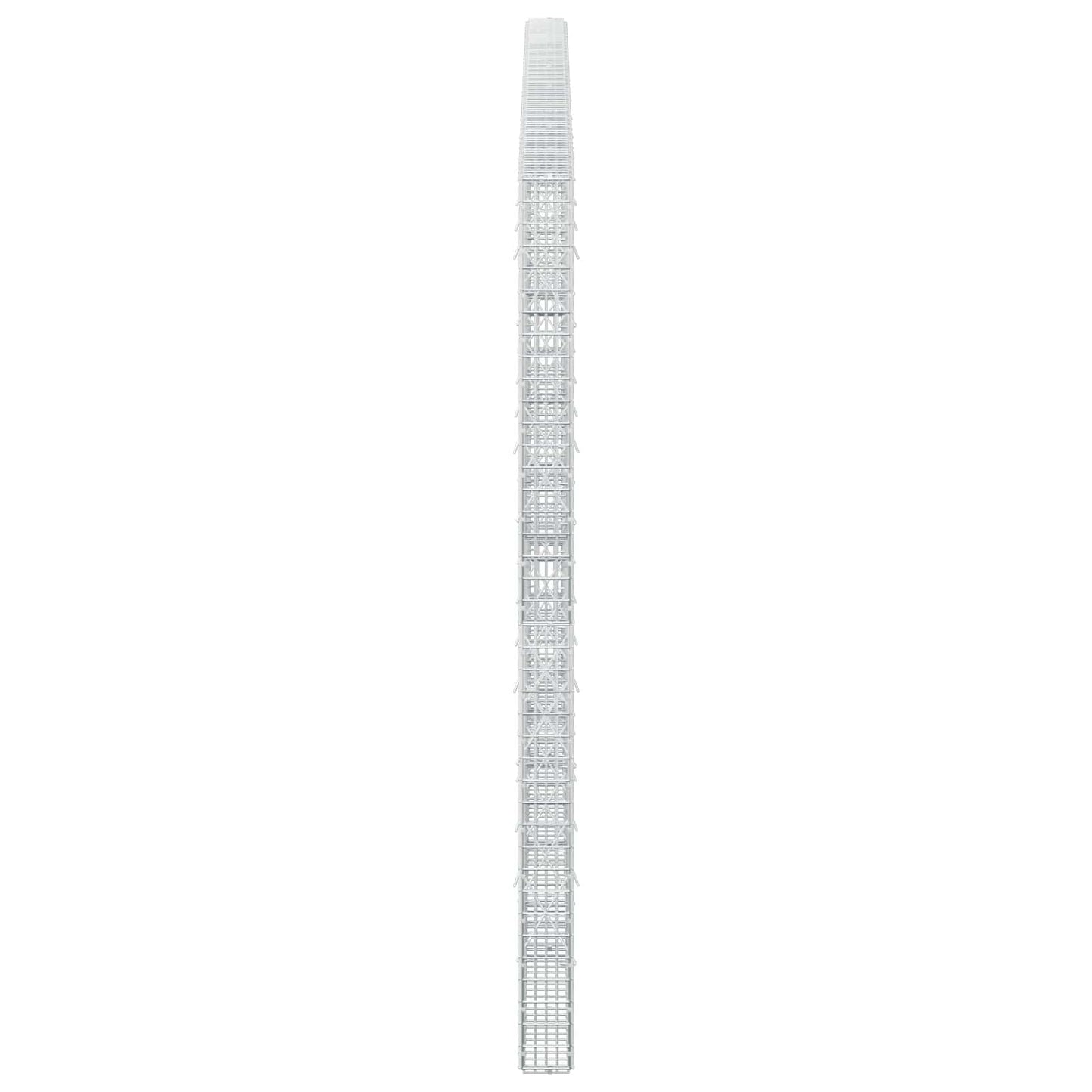 vidaXL Γκαμπιόν με σύρμα 5 mm και πλέγμα 5x2,5 cm 400x10x200 εκ