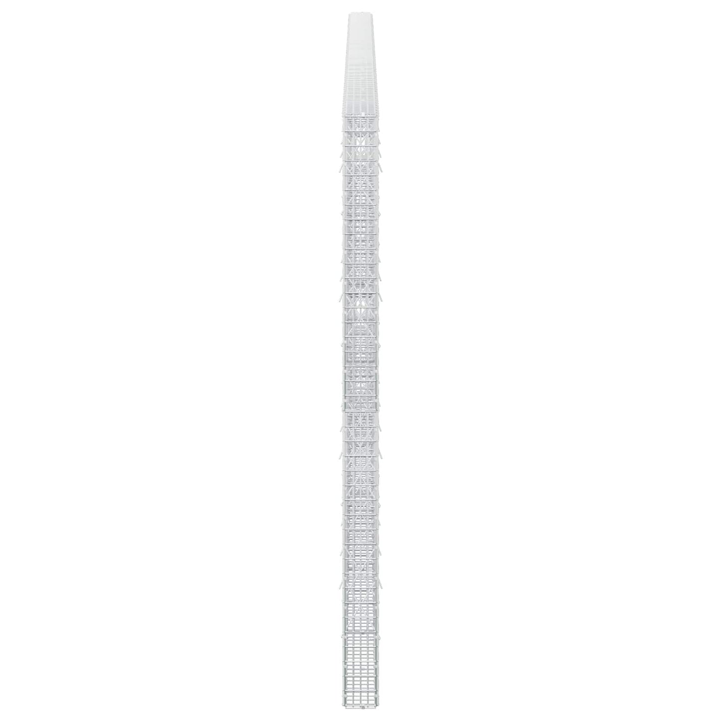 vidaXL Γκαμπιόν με σύρμα 5 mm και πλέγμα 5x2,5 cm 600x10x200 εκ