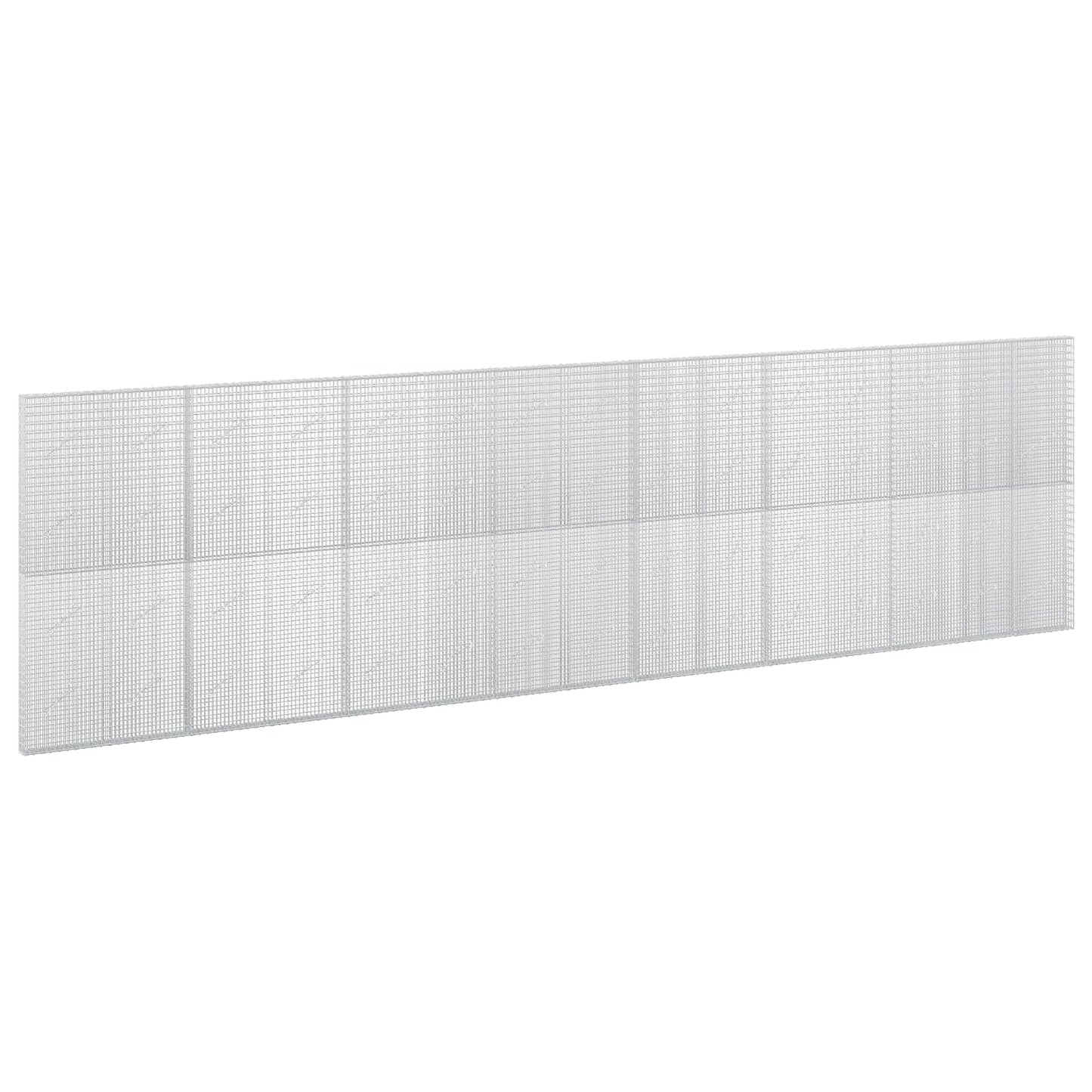 vidaXL Γκαμπιόν με σύρμα 5 mm και πλέγμα 5x2,5 cm 750x10x200 εκ