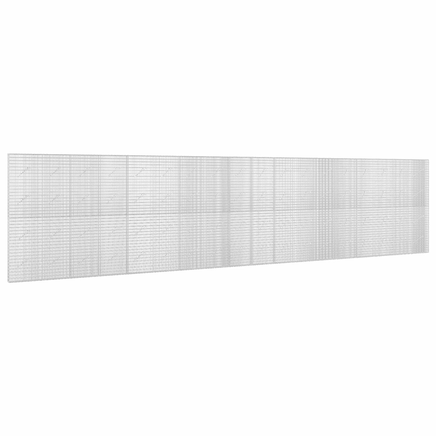 vidaXL Γκαμπιόν με σύρμα 5 mm και πλέγμα 5x2,5 cm 900x10x200 εκ