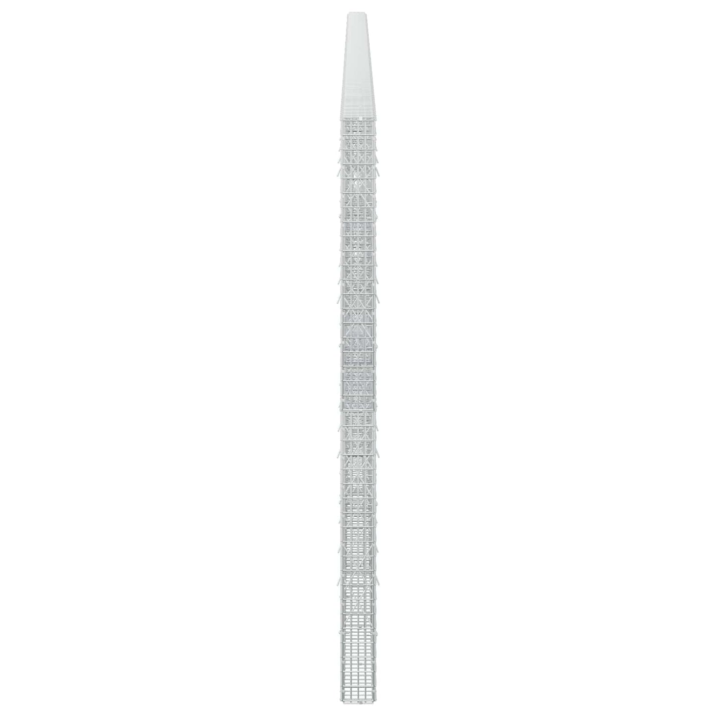 vidaXL Γκαμπιόν με σύρμα 5 mm και πλέγμα 5x2,5 cm 900x10x200 εκ