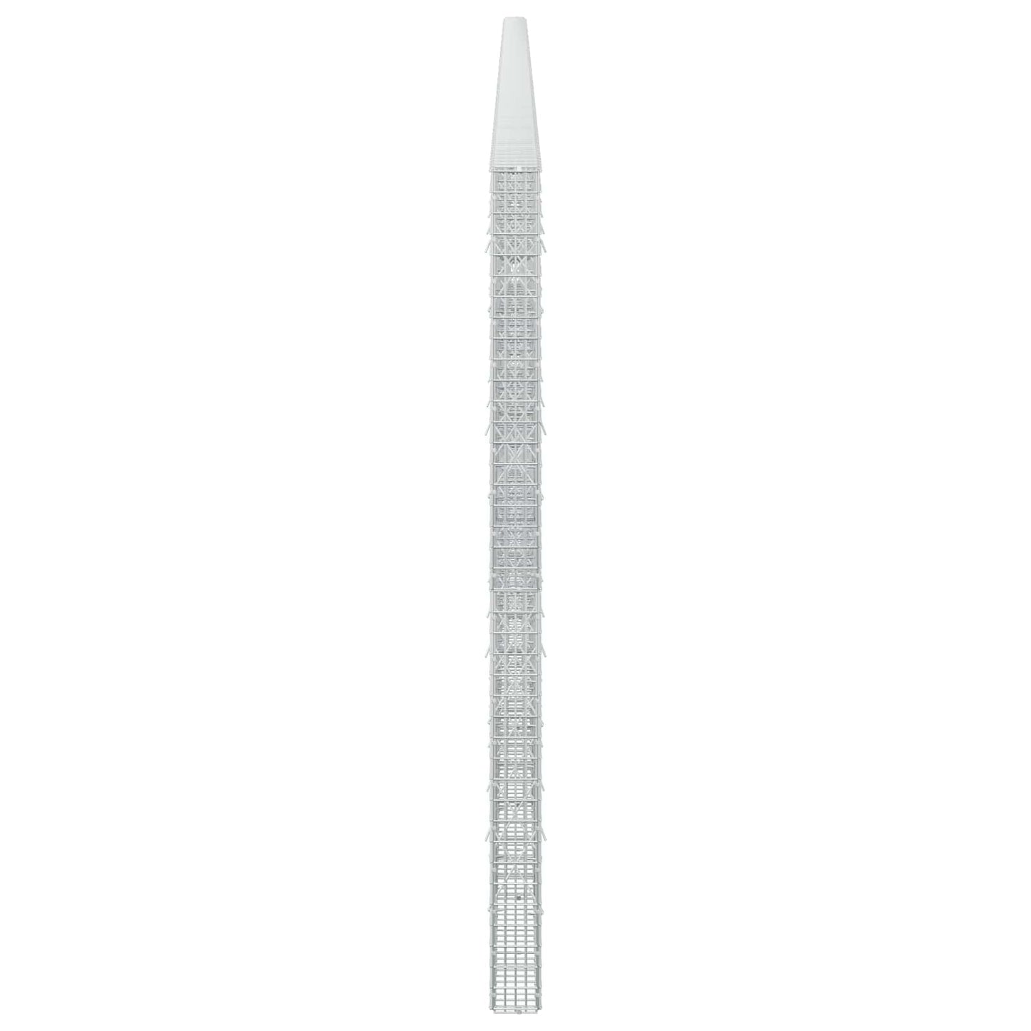 vidaXL Γκαμπιόν με σύρμα 5 mm και πλέγμα 5x2,5 cm 1150x10x200 εκ