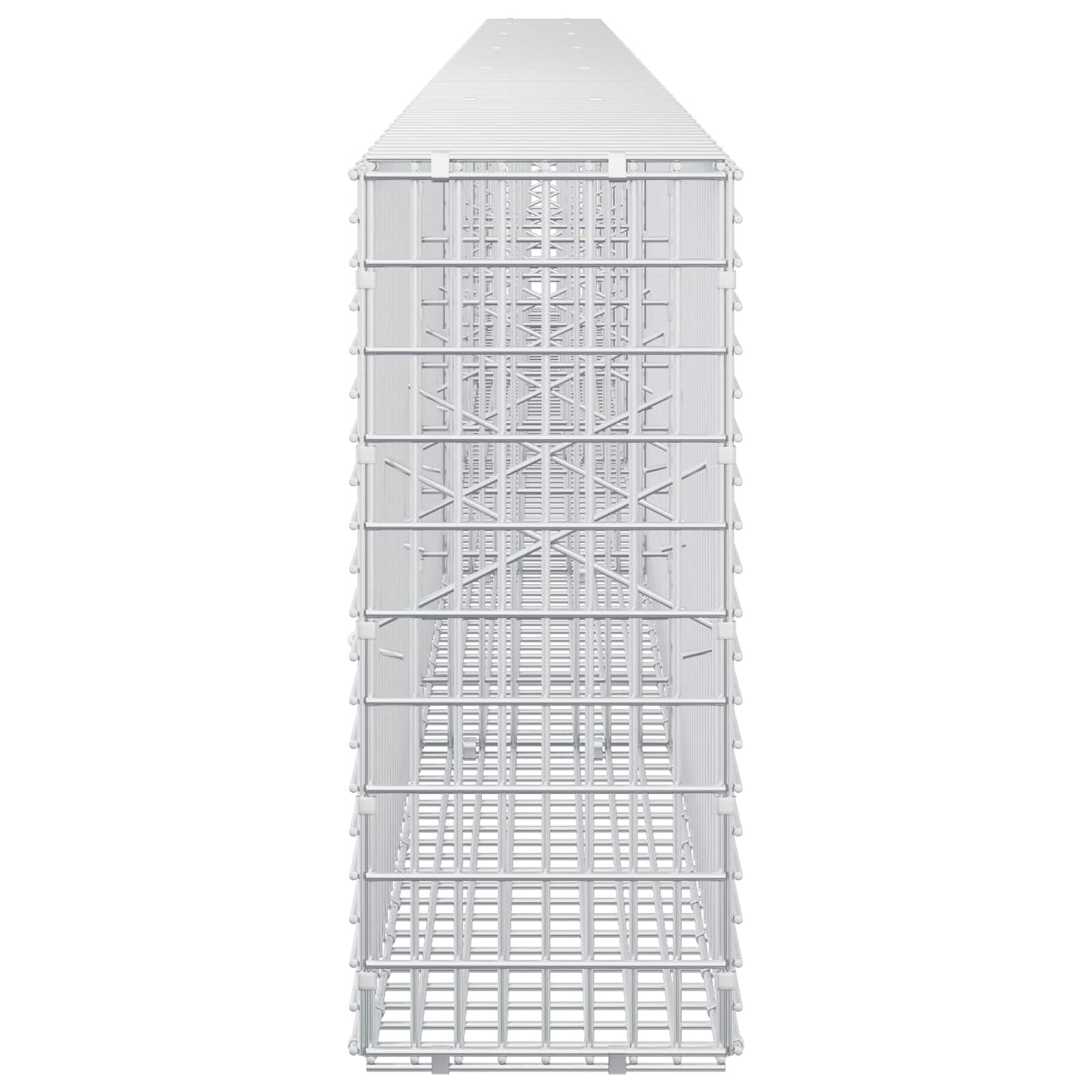 vidaXL Γκαμπιόν με σύρμα 5 mm και πλέγμα 5x2,5 cm 550x20x50 εκ