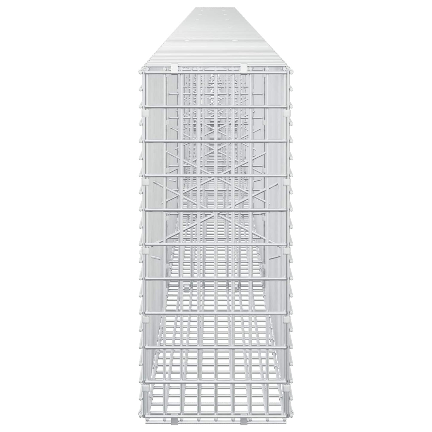 vidaXL Γκαμπιόν με σύρμα 5 mm και πλέγμα 5x2,5 cm 600x20x50 εκ