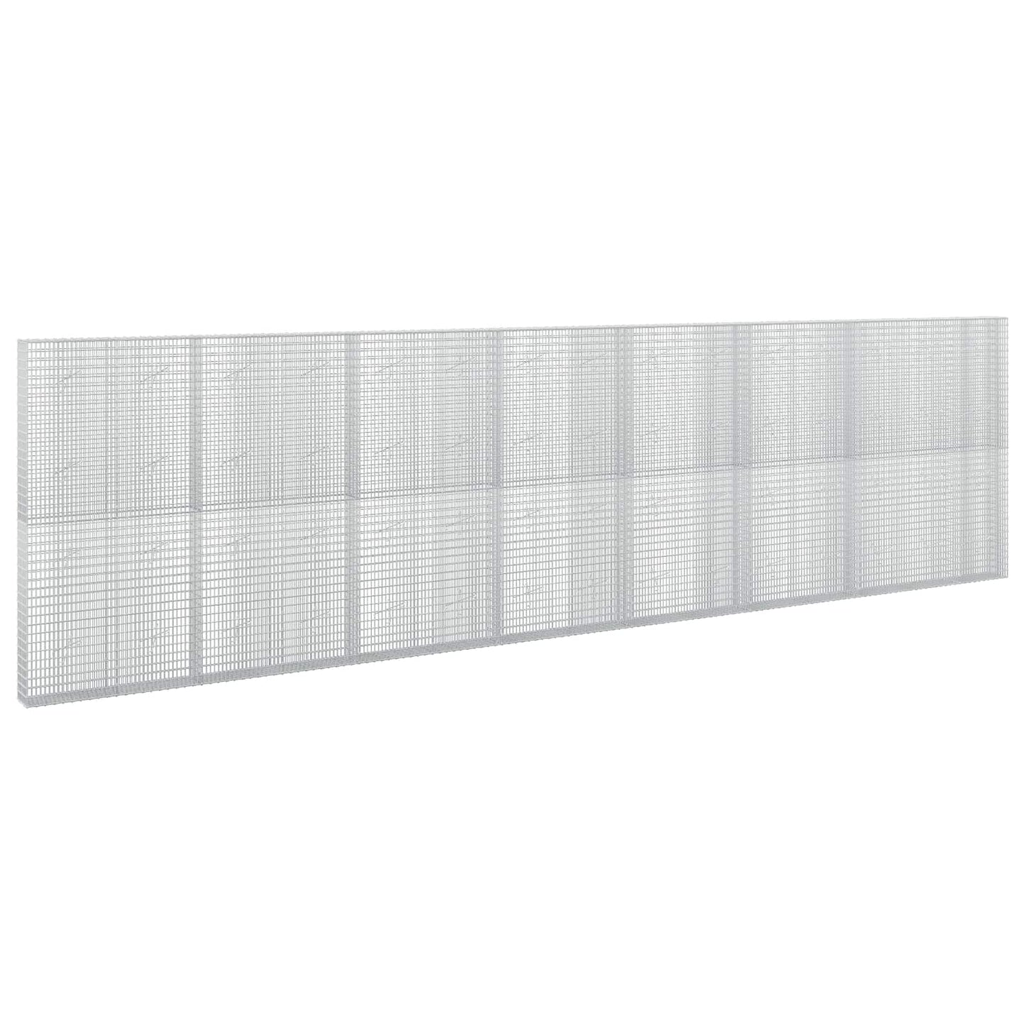 vidaXL Γκαμπιόν με σύρμα 5 mm και πλέγμα 5x2,5 cm 750x20x200 εκ